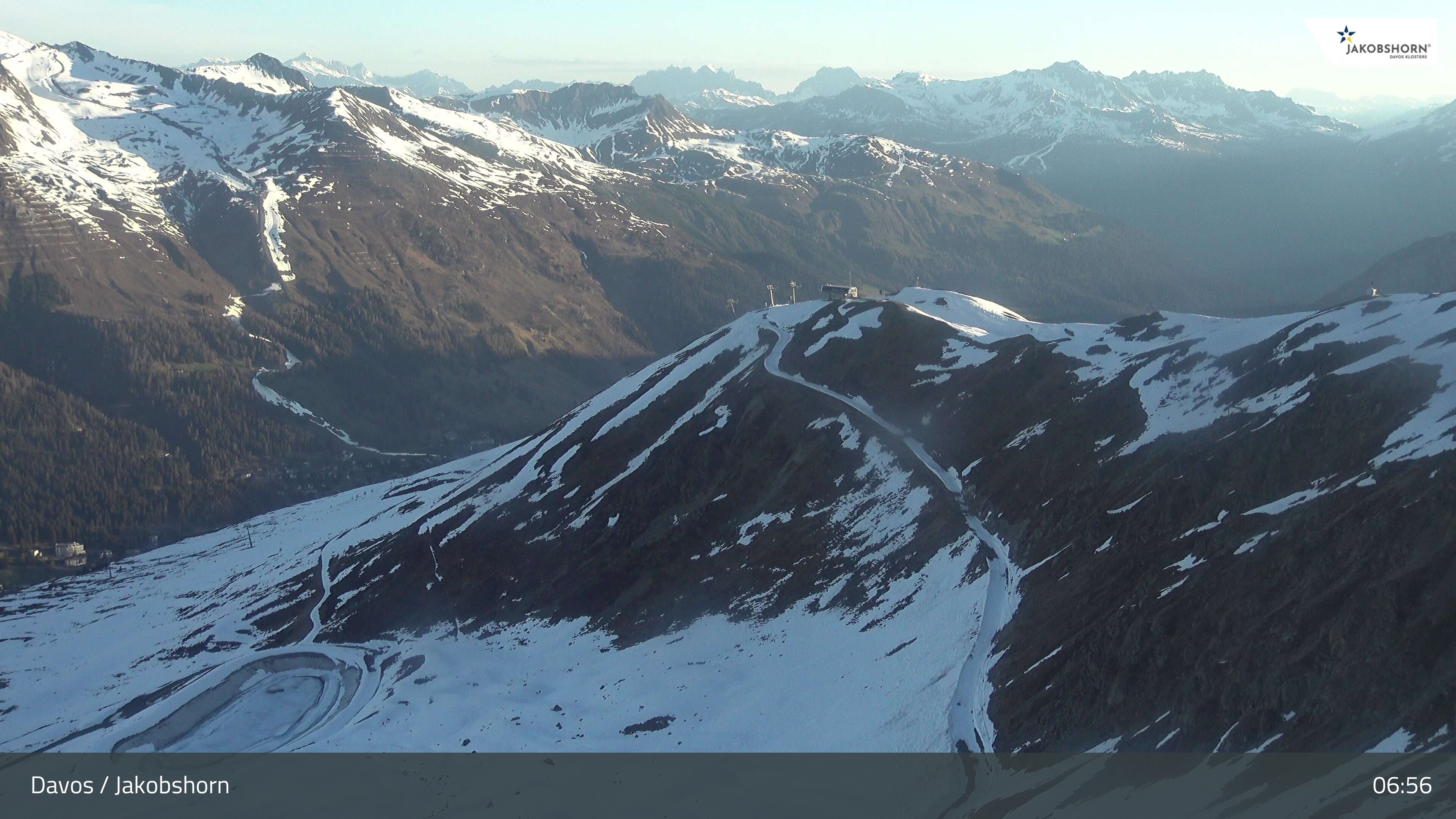 Archived image Webcam Jakobshorn - View to Brämabüel