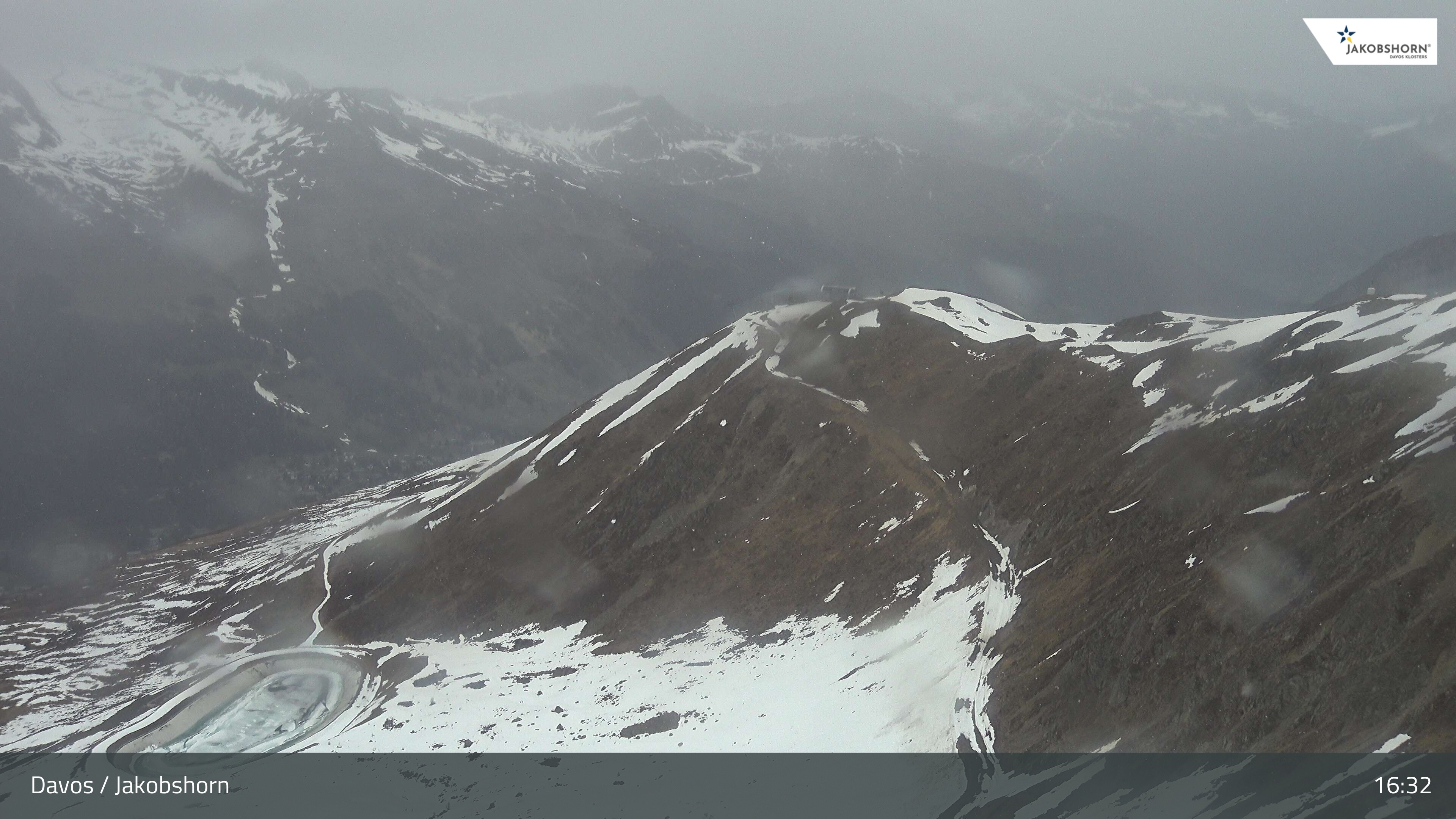 Archived image Webcam Jakobshorn - View to Brämabüel