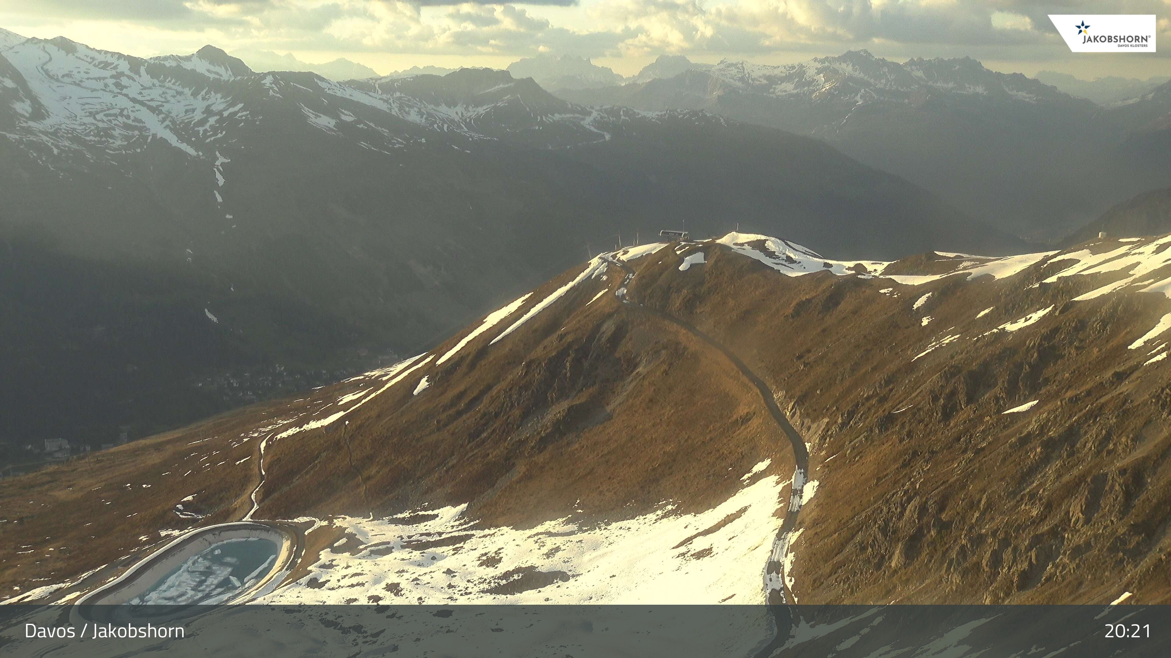 Archived image Webcam Jakobshorn - View to Brämabüel