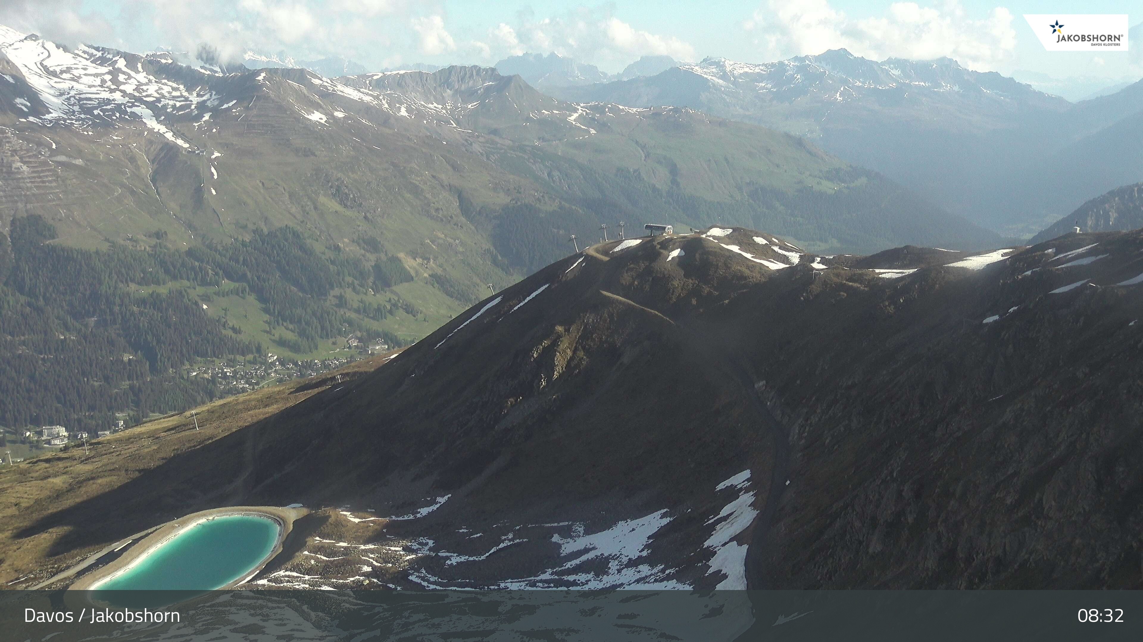 Archived image Webcam Jakobshorn - View to Brämabüel