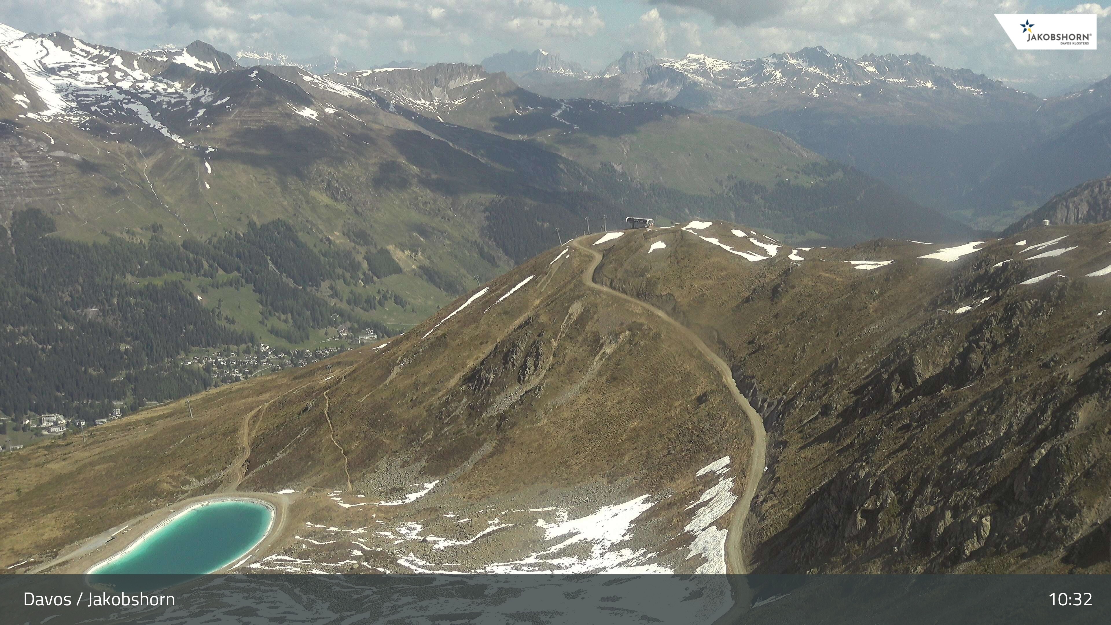 Archived image Webcam Jakobshorn - View to Brämabüel
