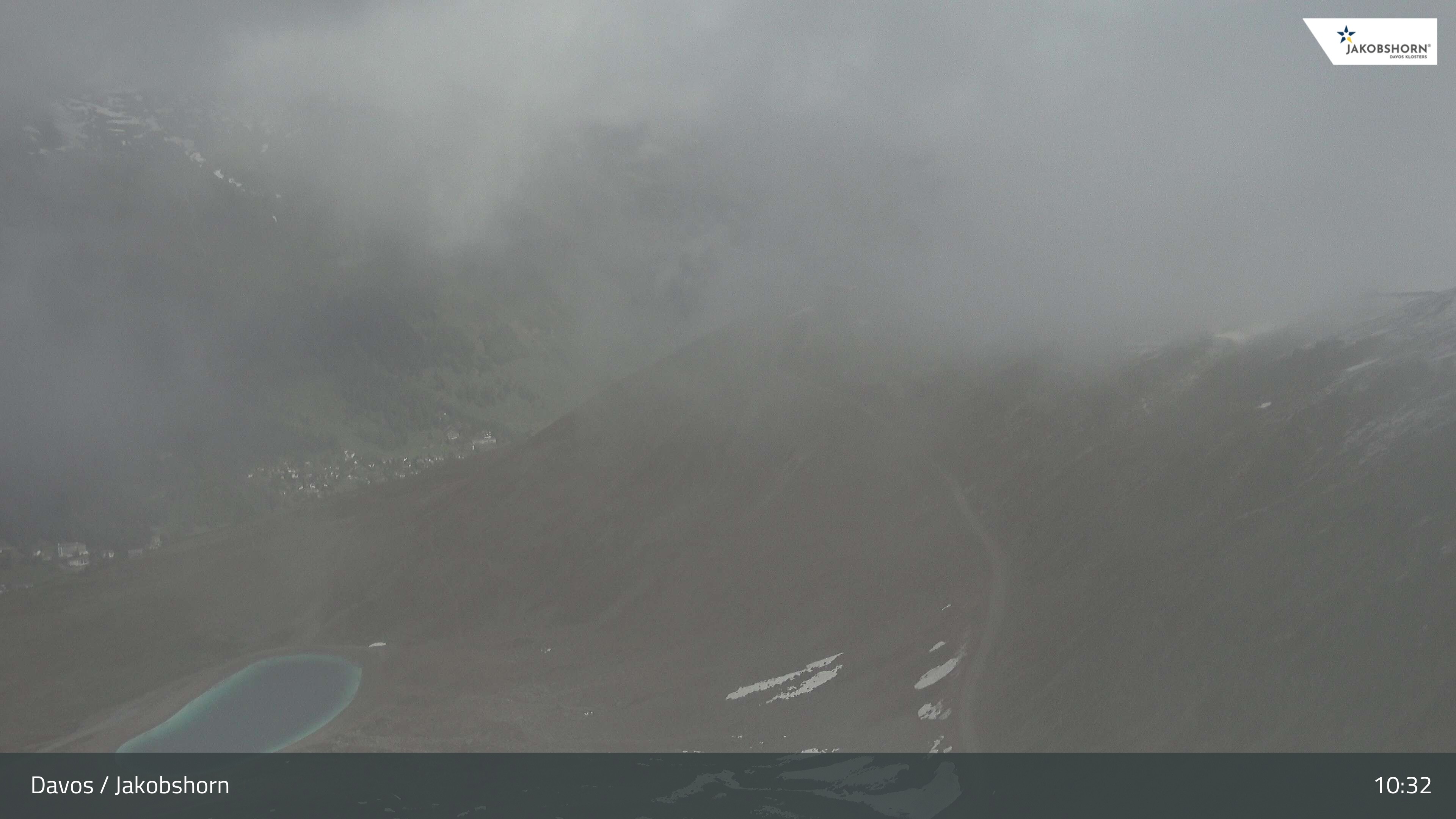 Archiv Foto Webcam Jakobshorn - Blick Richtung Brämabüel