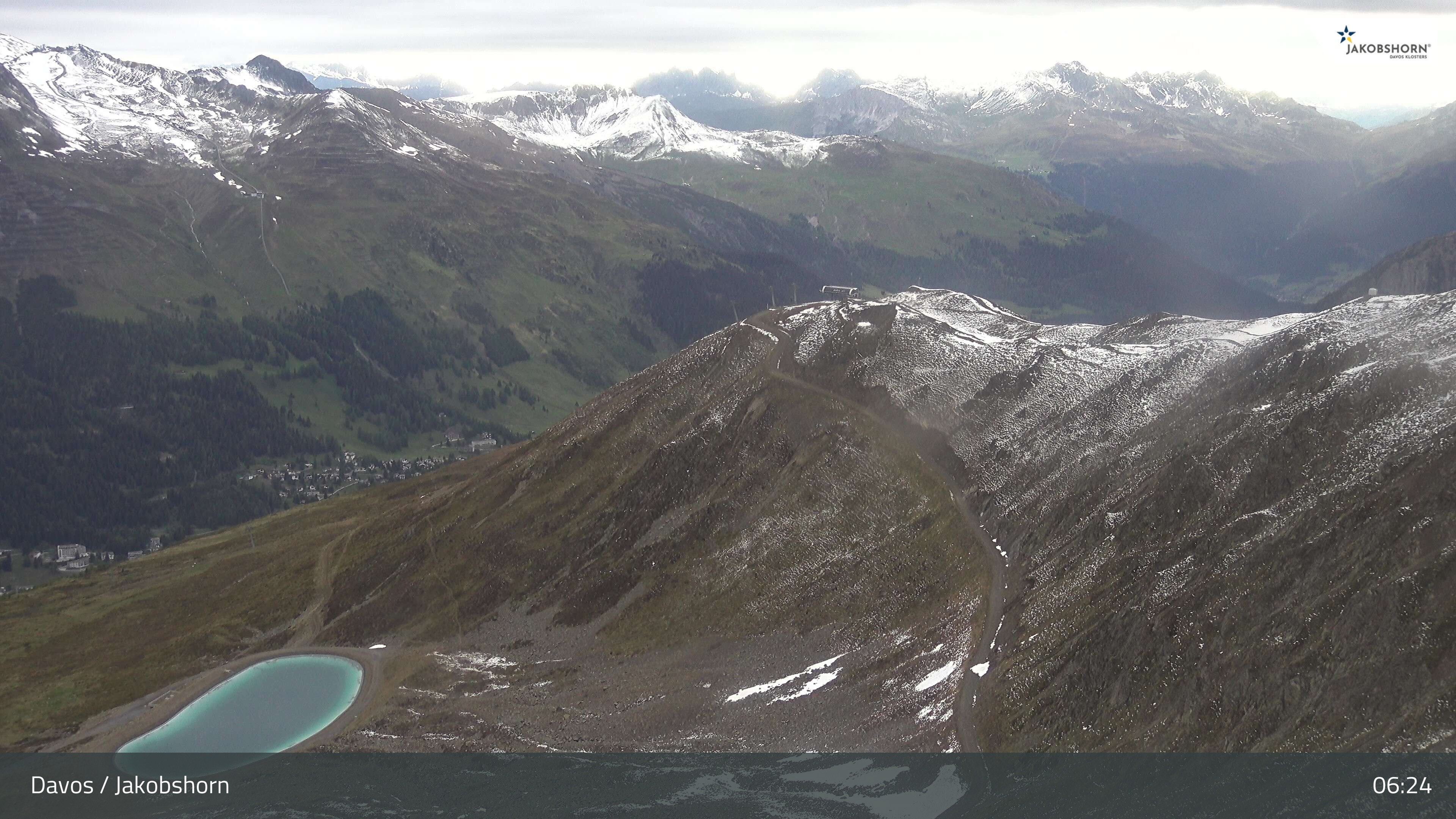 Archived image Webcam Jakobshorn - View to Brämabüel