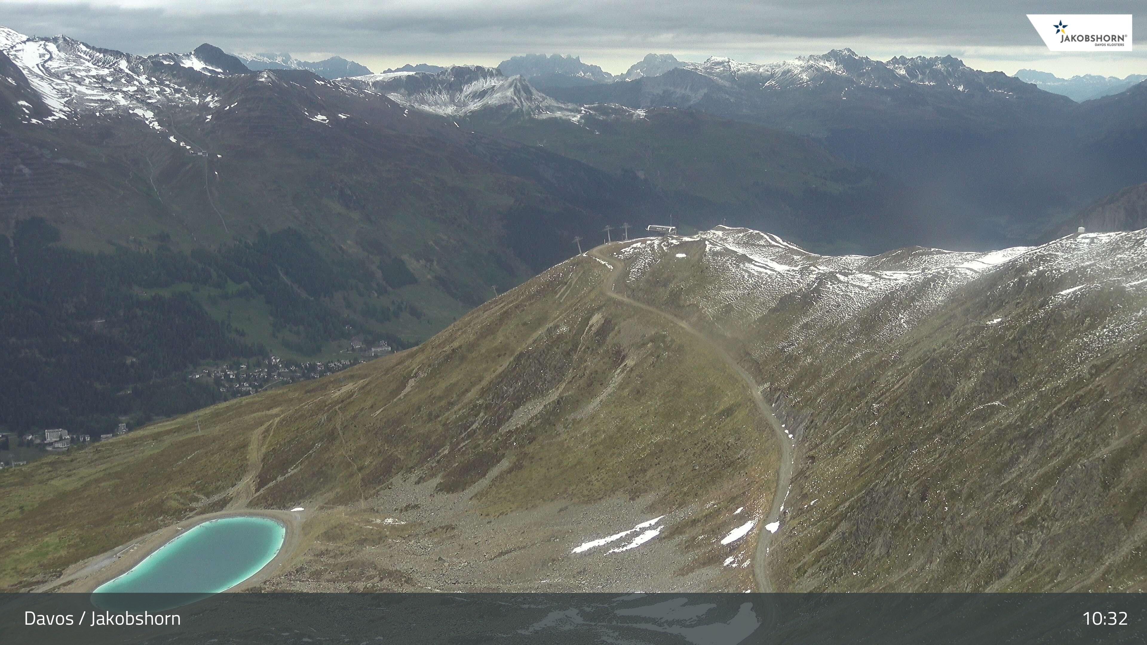 Archived image Webcam Jakobshorn - View to Brämabüel