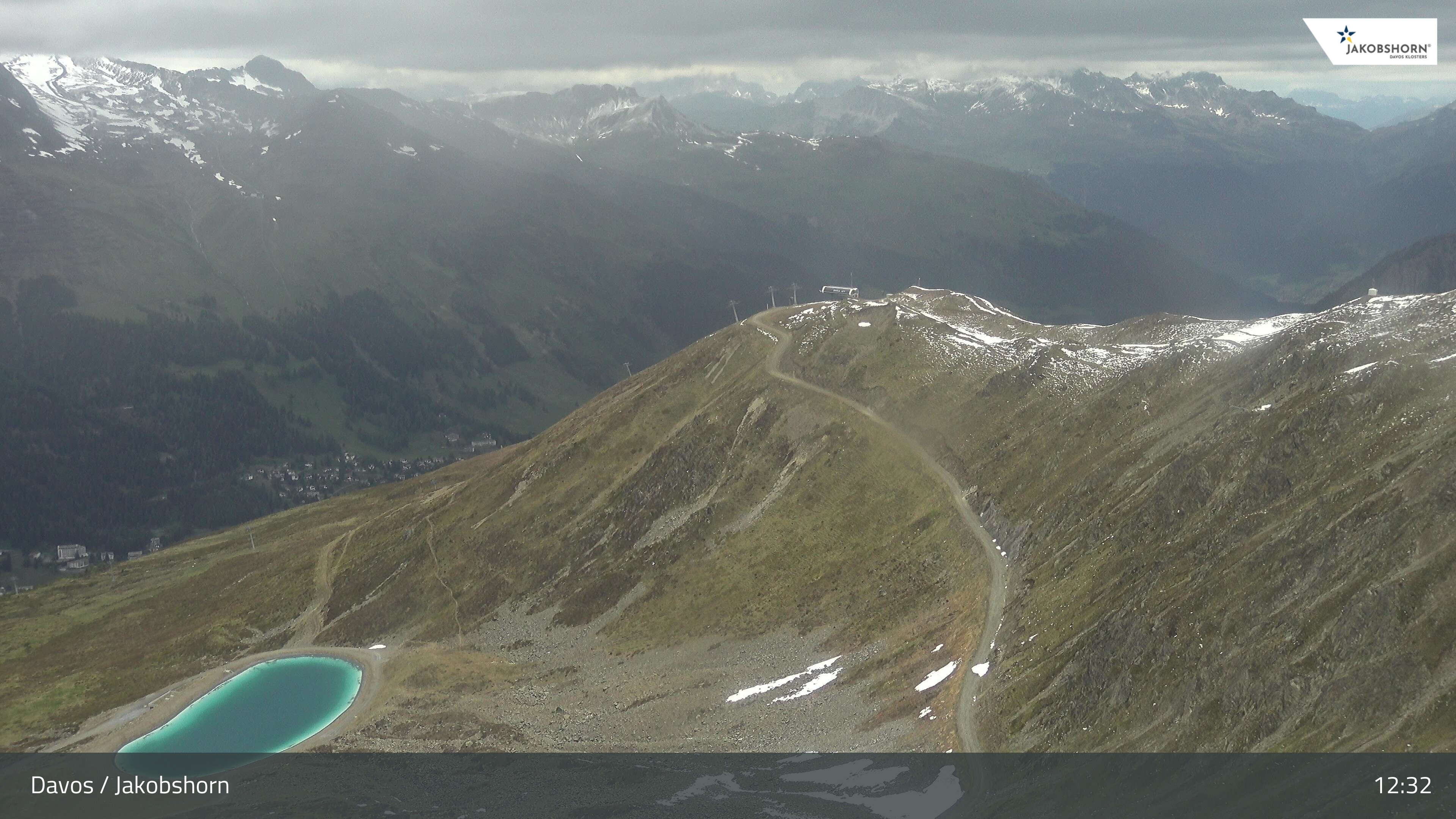 Archived image Webcam Jakobshorn - View to Brämabüel
