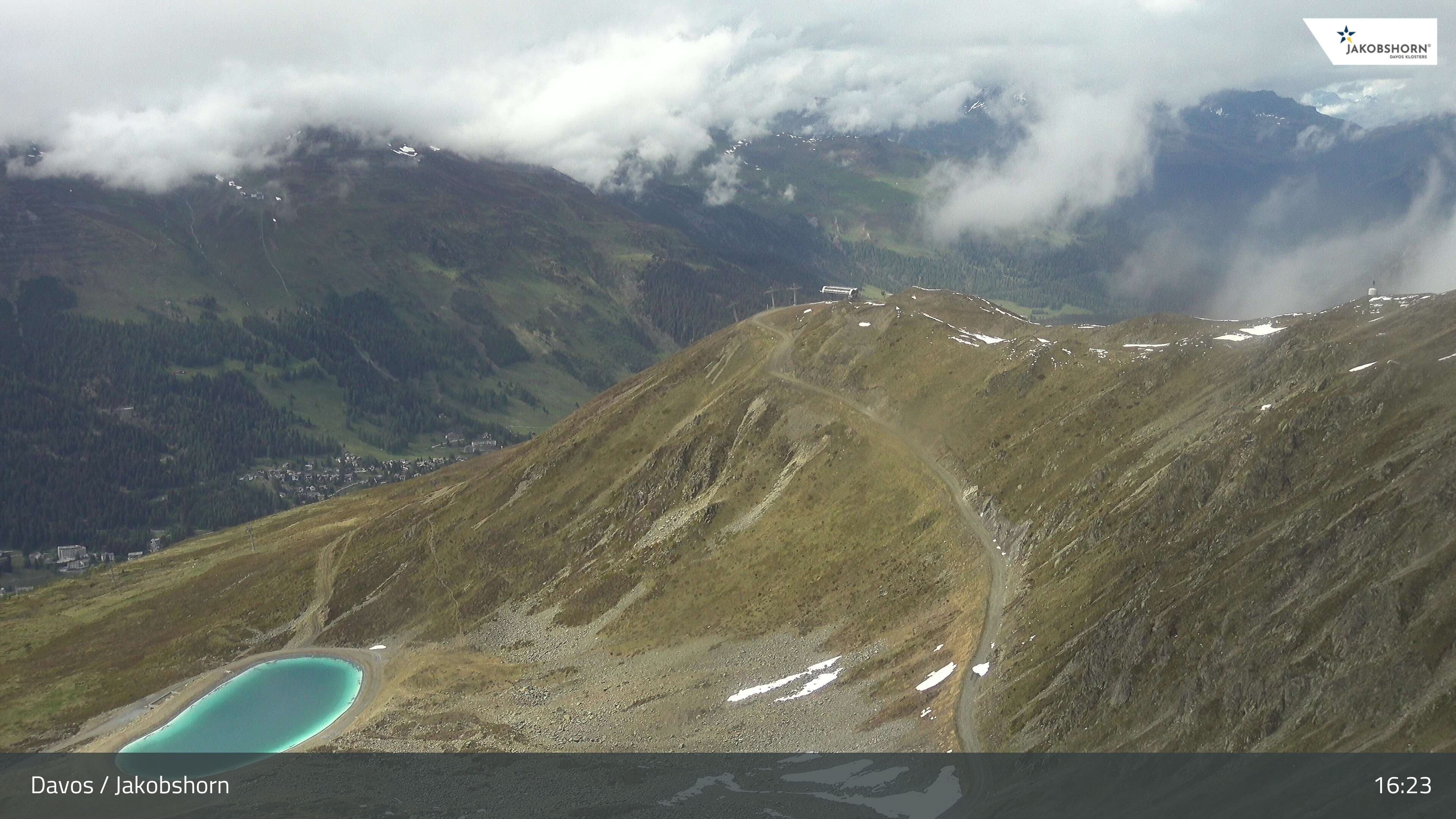 Archived image Webcam Jakobshorn - View to Brämabüel