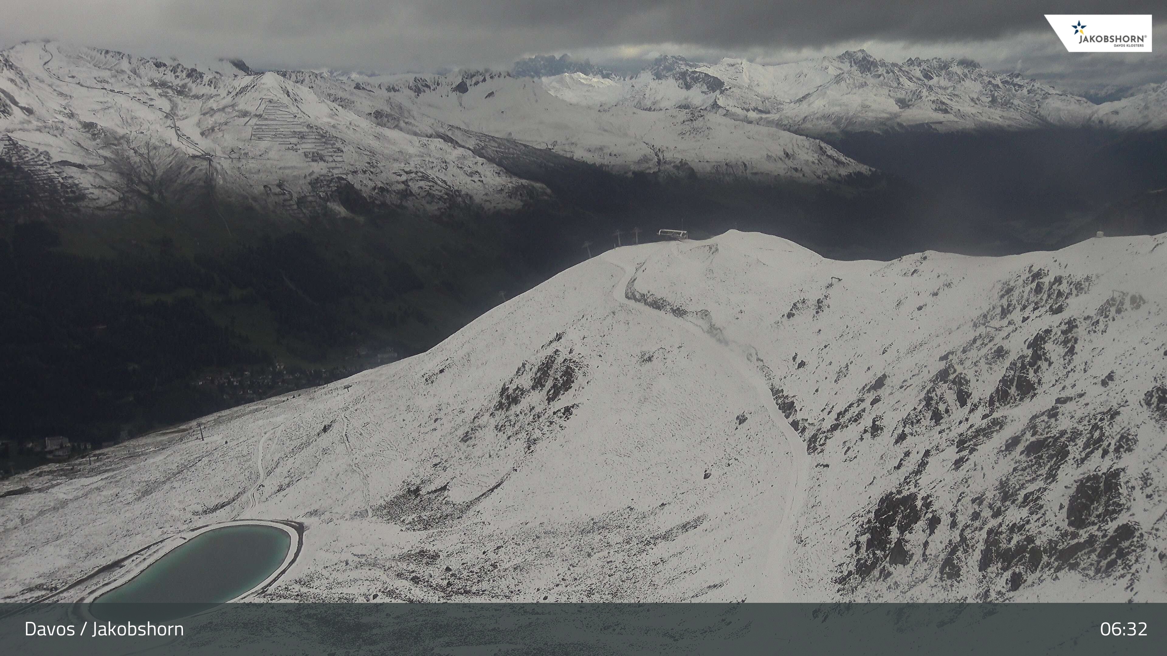 Archived image Webcam Jakobshorn - View to Brämabüel