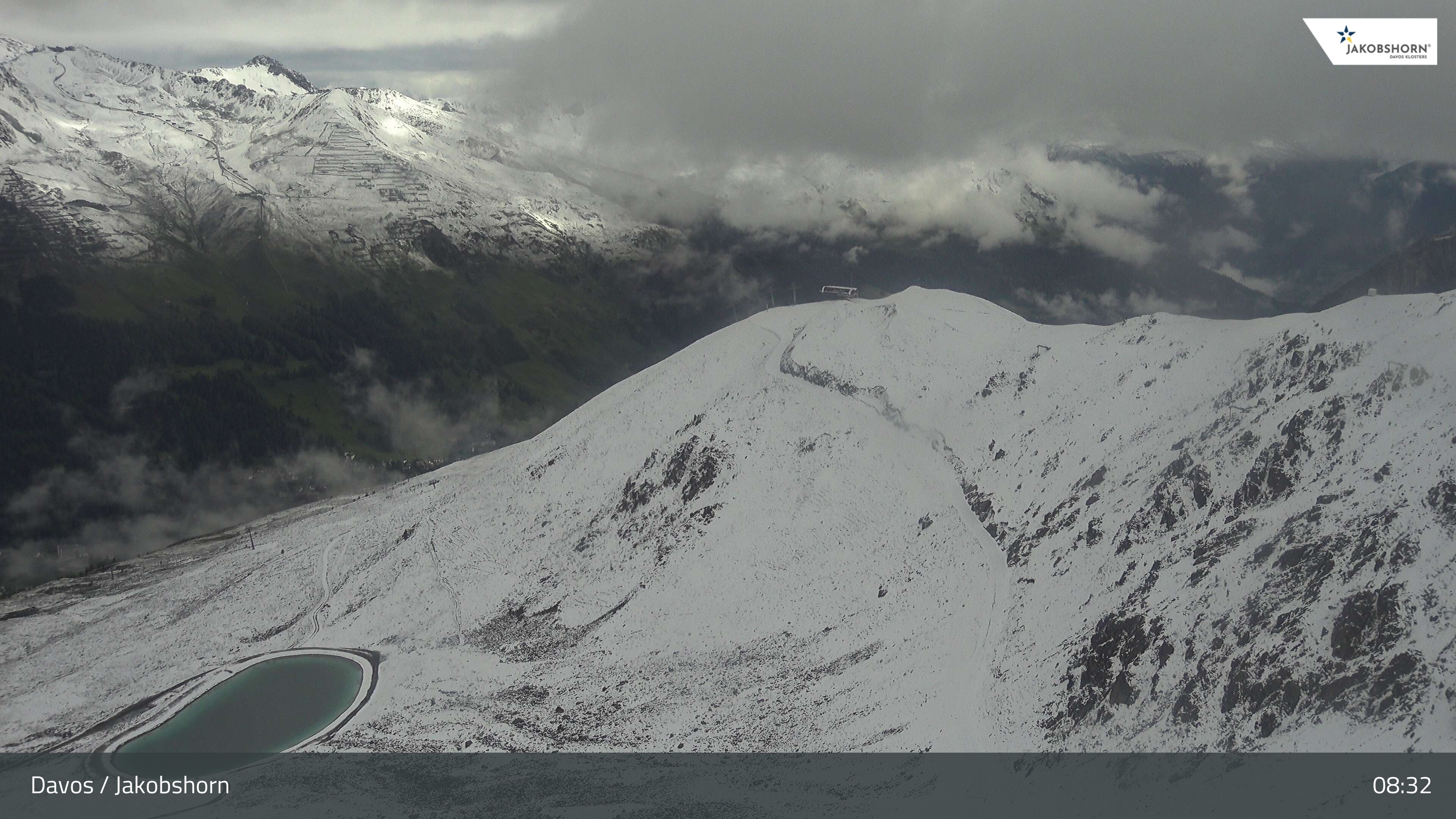 Archived image Webcam Jakobshorn - View to Brämabüel