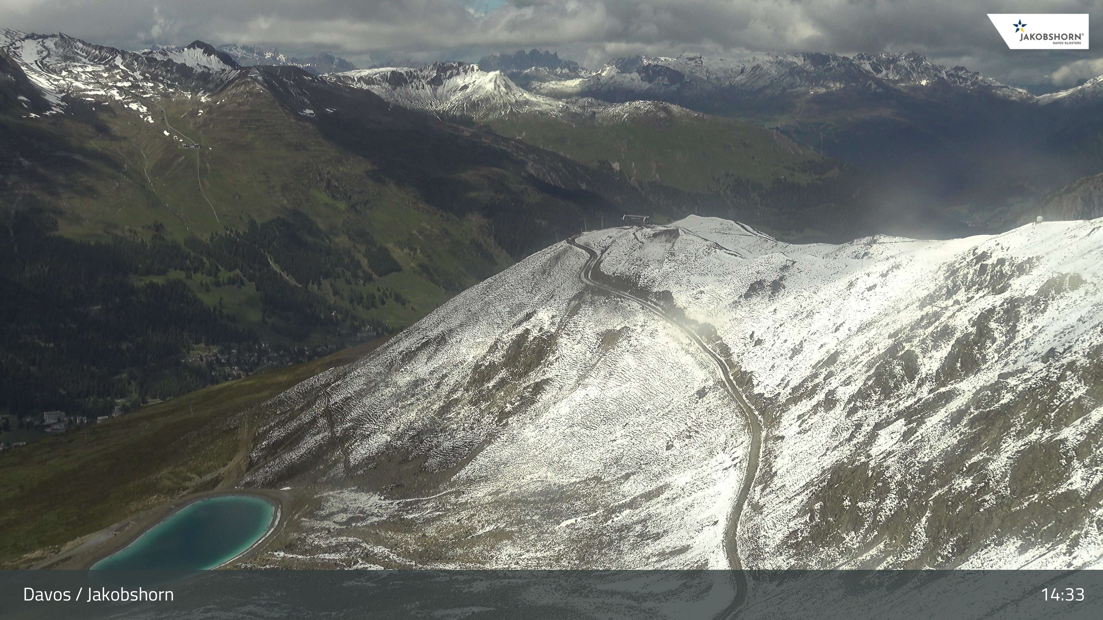 Archived image Webcam Jakobshorn - View to Brämabüel