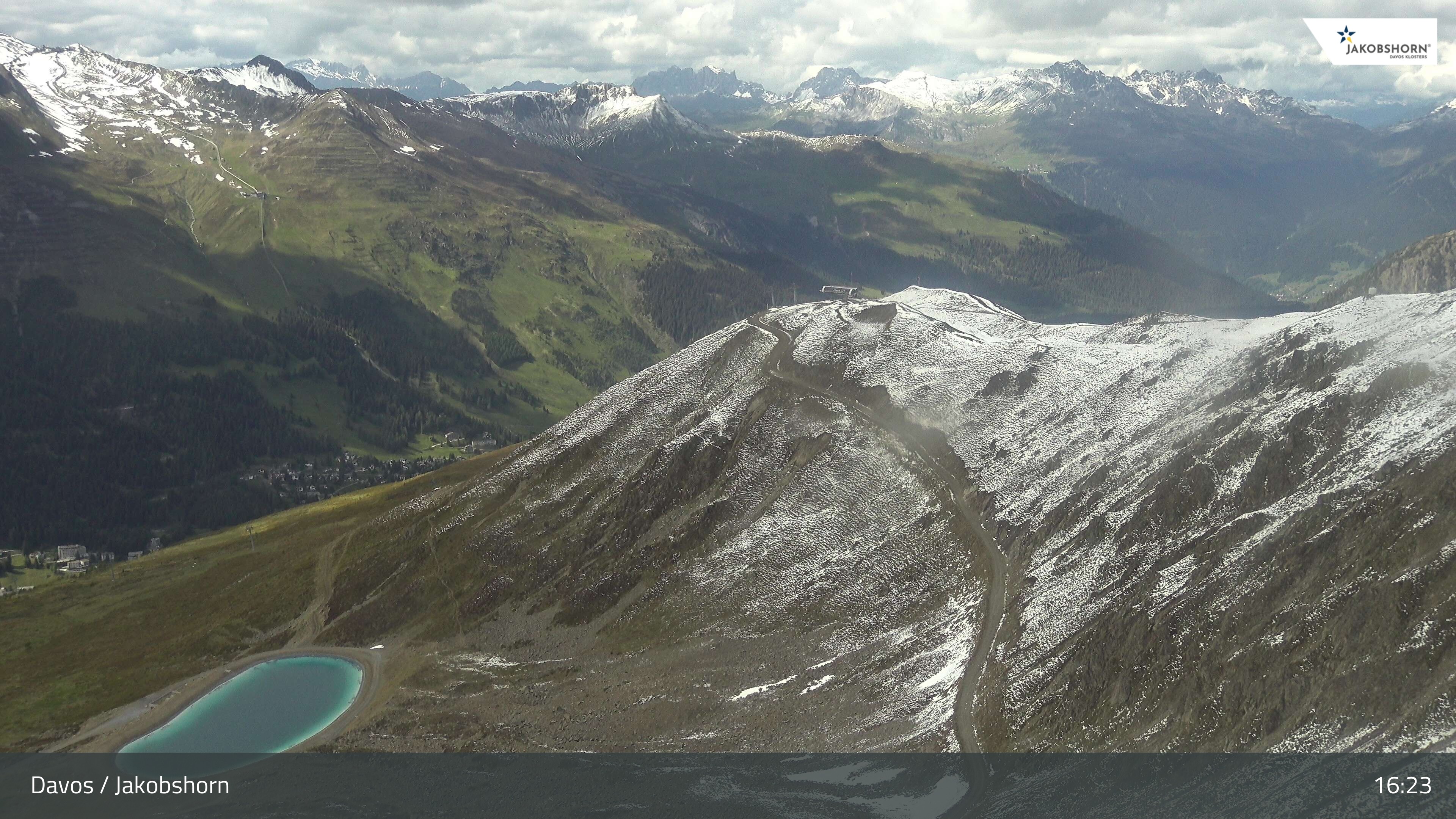 Archived image Webcam Jakobshorn - View to Brämabüel
