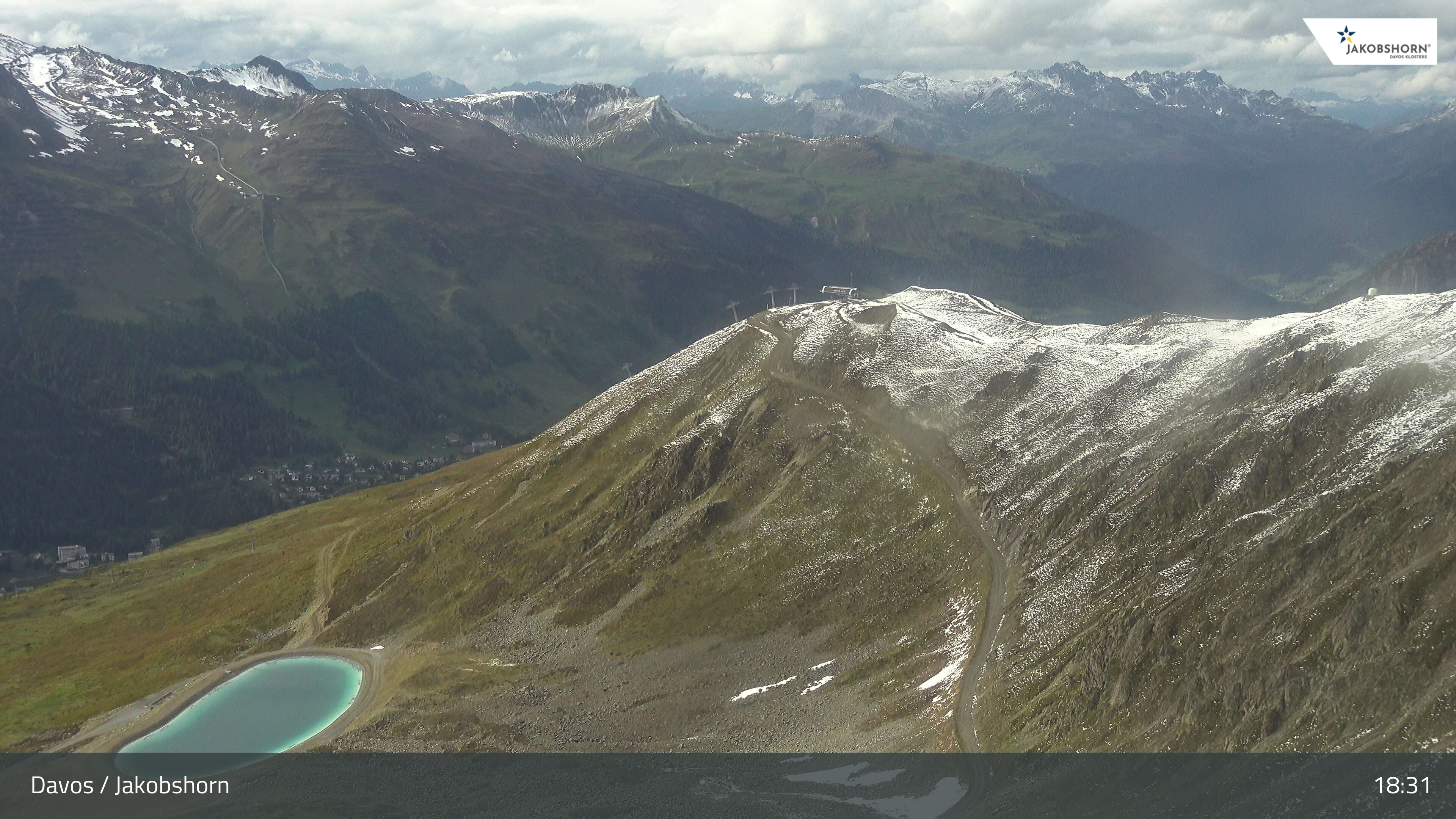 Archived image Webcam Jakobshorn - View to Brämabüel