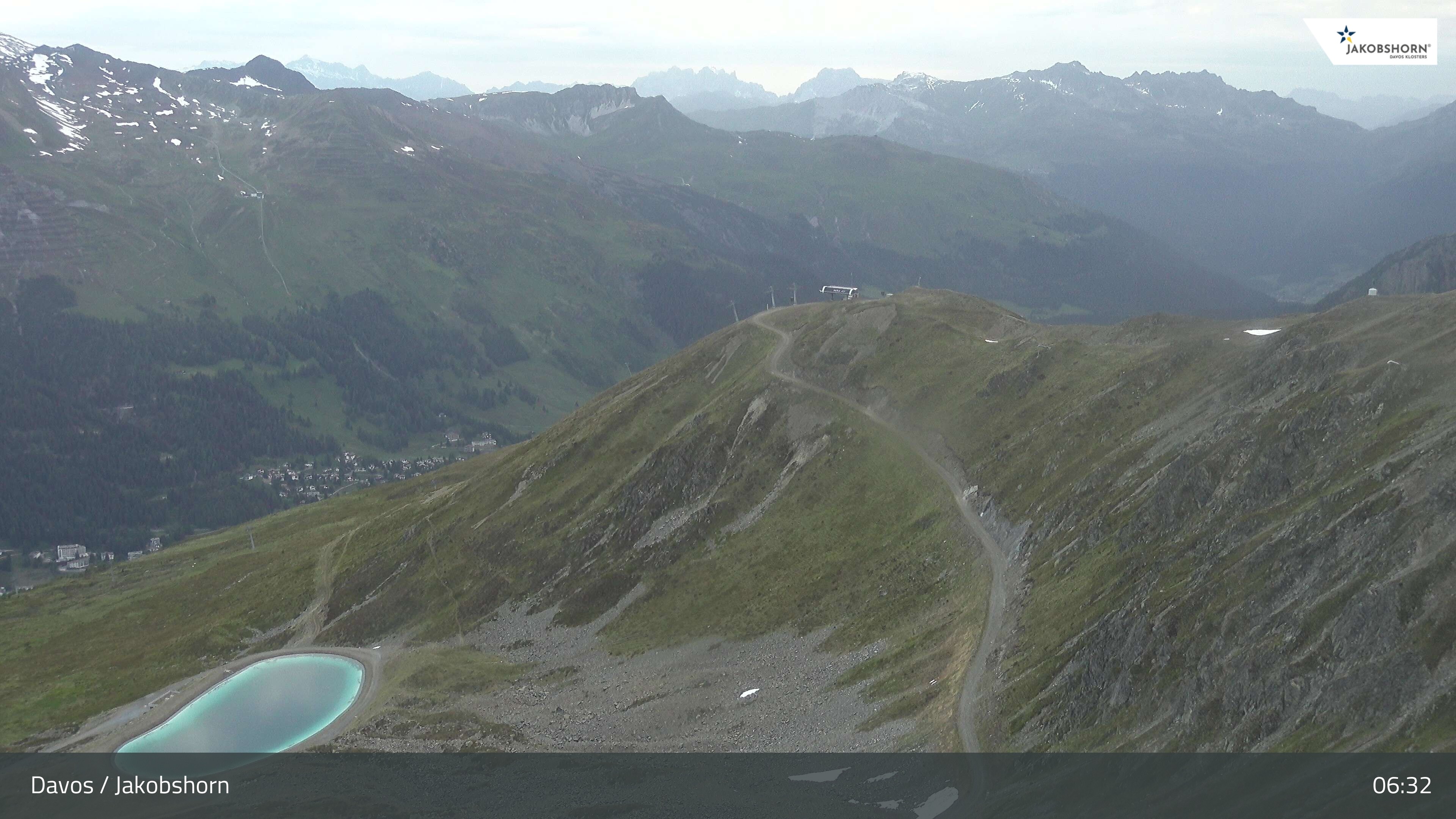 Archived image Webcam Jakobshorn - View to Brämabüel