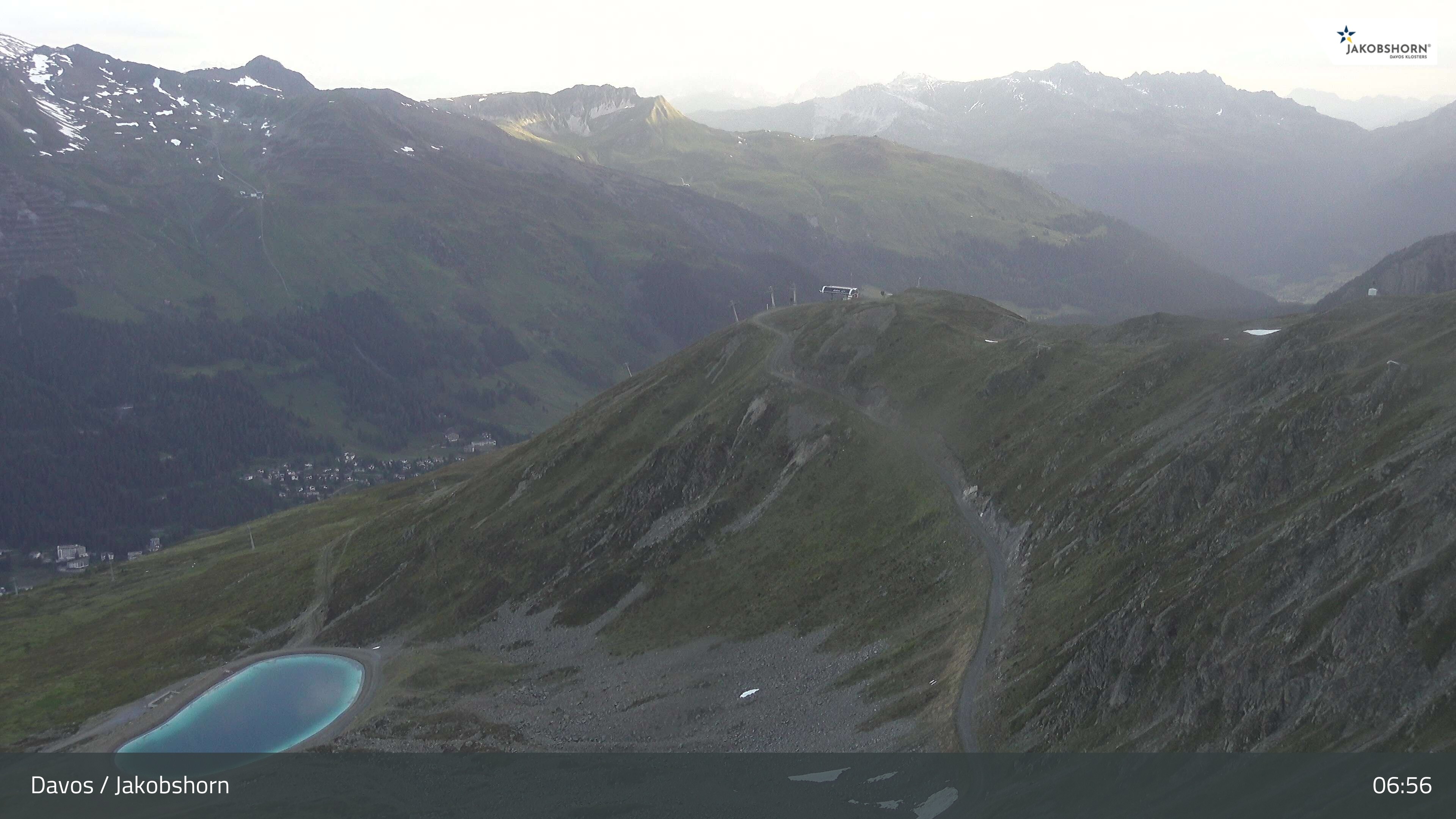 Archived image Webcam Jakobshorn - View to Brämabüel