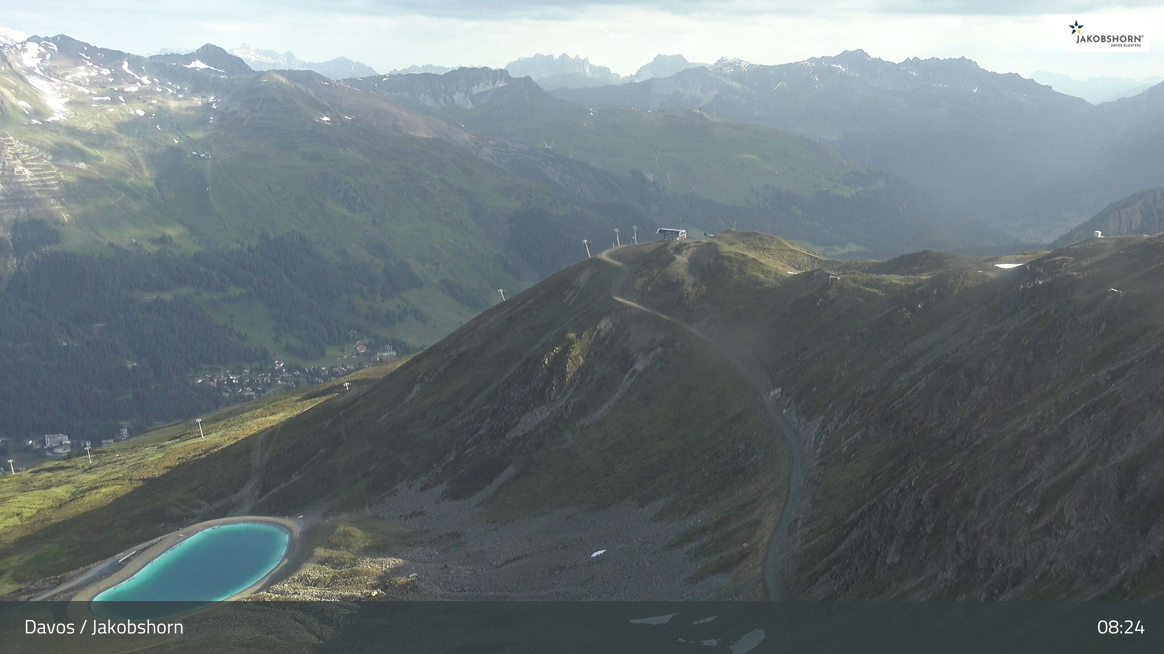 Archived image Webcam Jakobshorn - View to Brämabüel