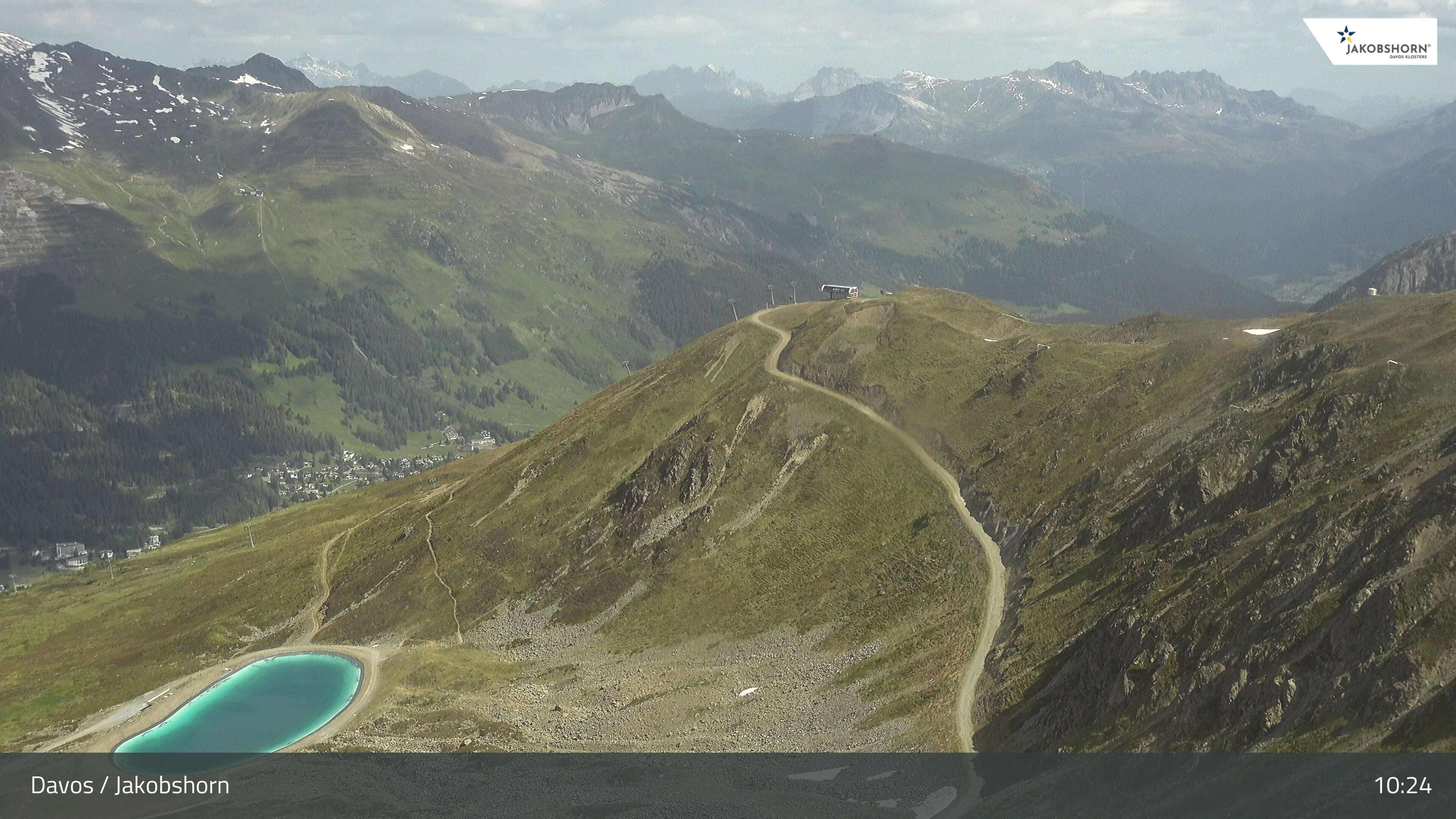 Archived image Webcam Jakobshorn - View to Brämabüel