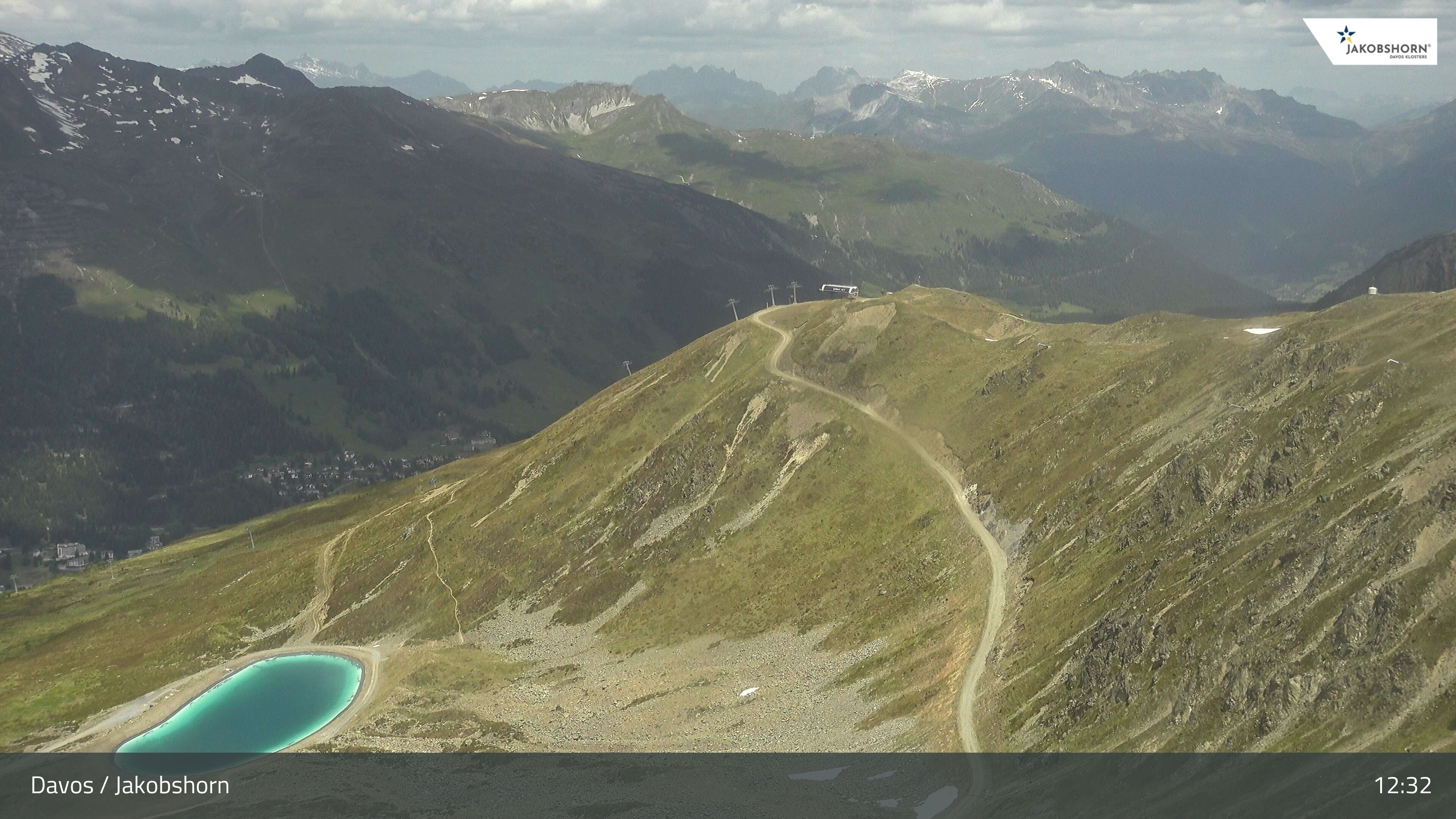 Archived image Webcam Jakobshorn - View to Brämabüel
