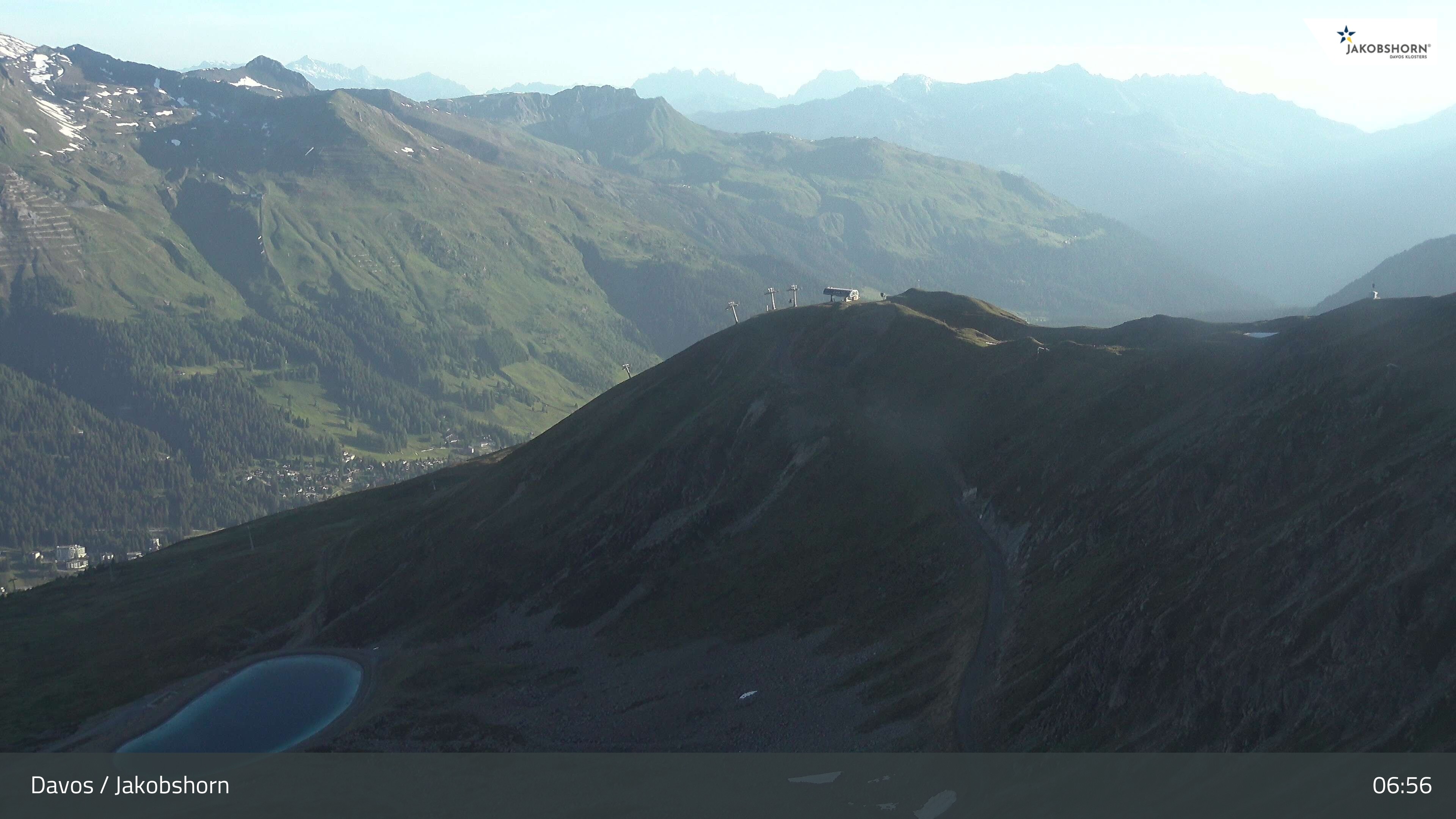 Archived image Webcam Jakobshorn - View to Brämabüel