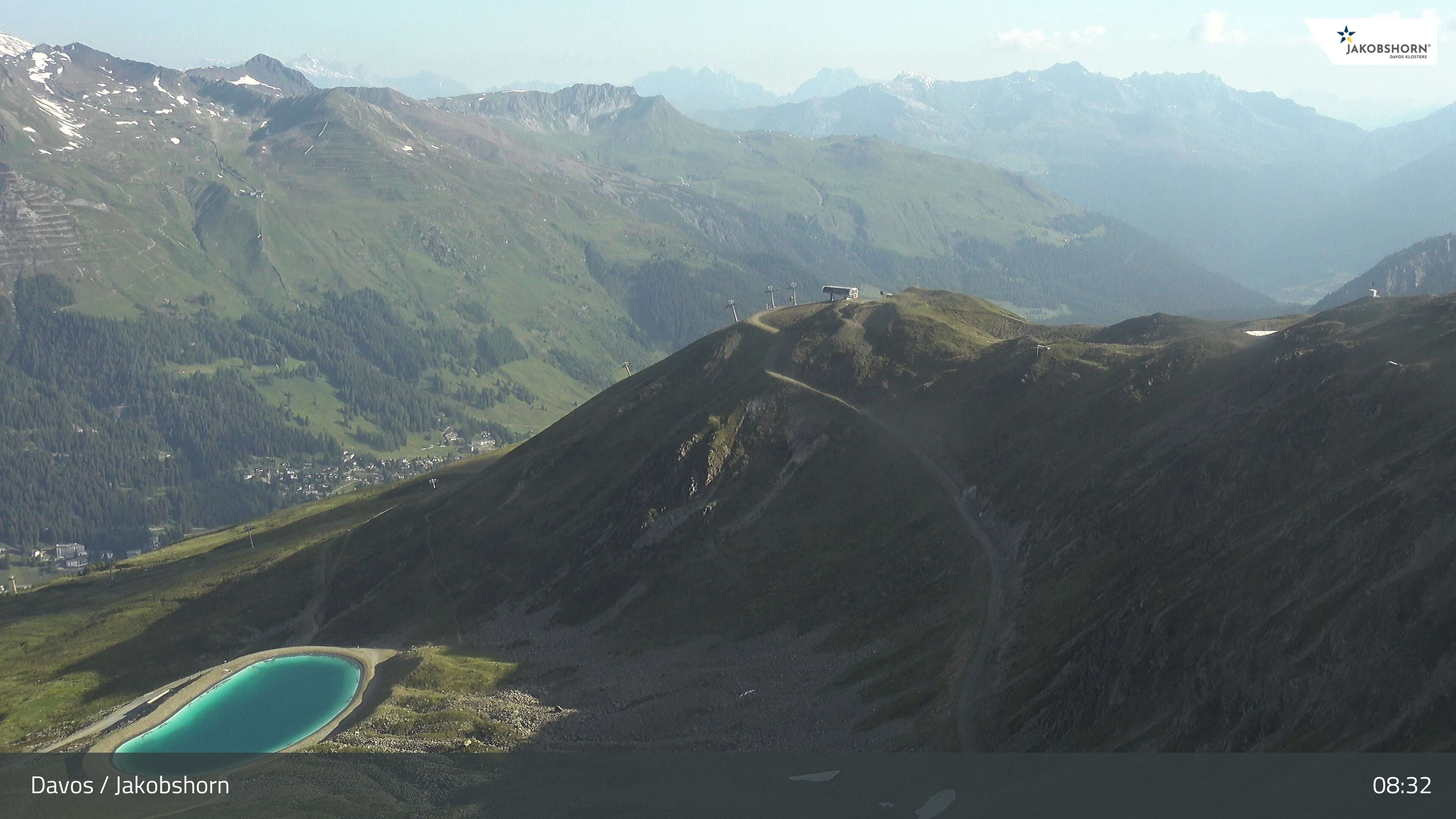 Archived image Webcam Jakobshorn - View to Brämabüel
