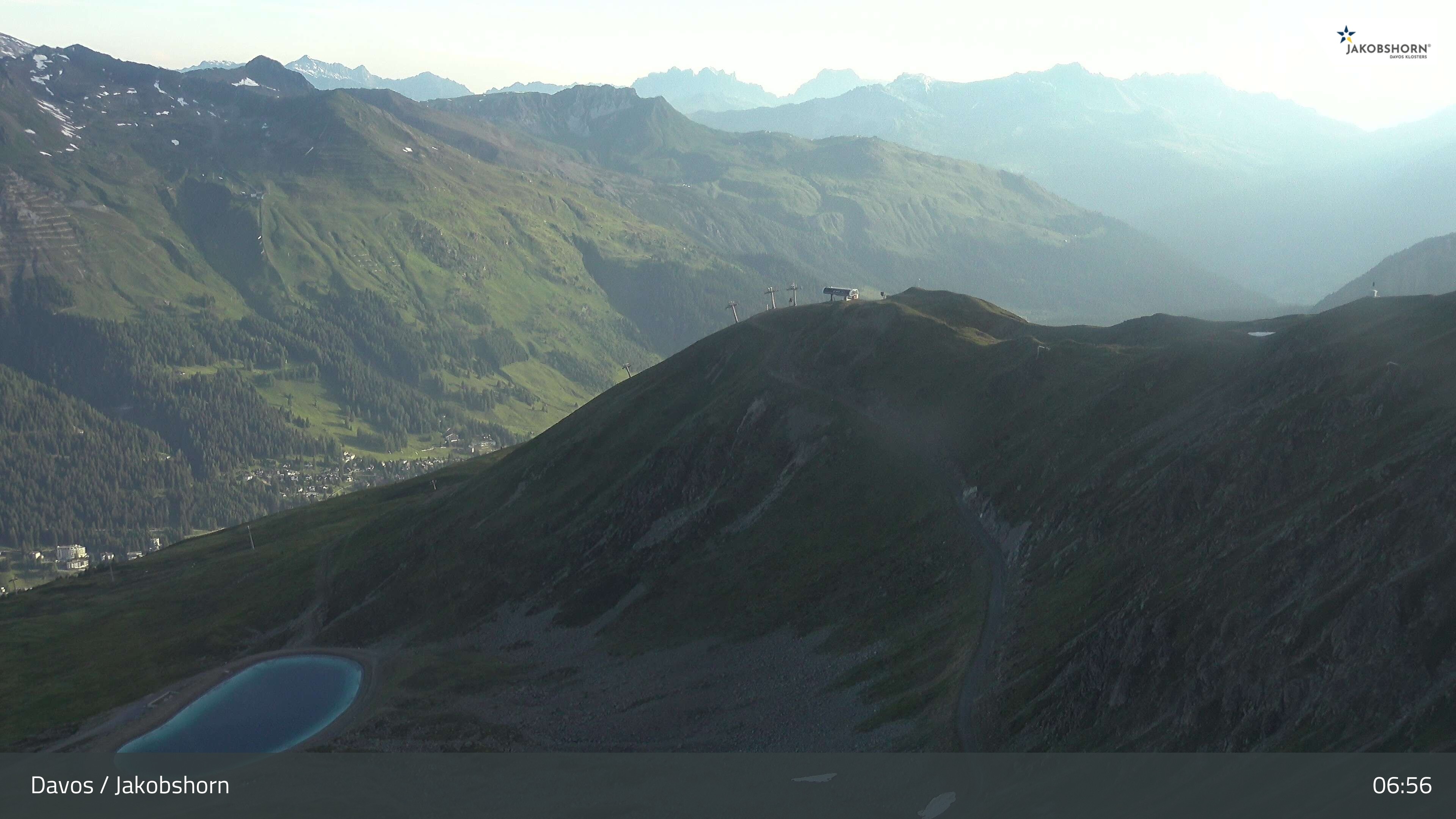 Archived image Webcam Jakobshorn - View to Brämabüel
