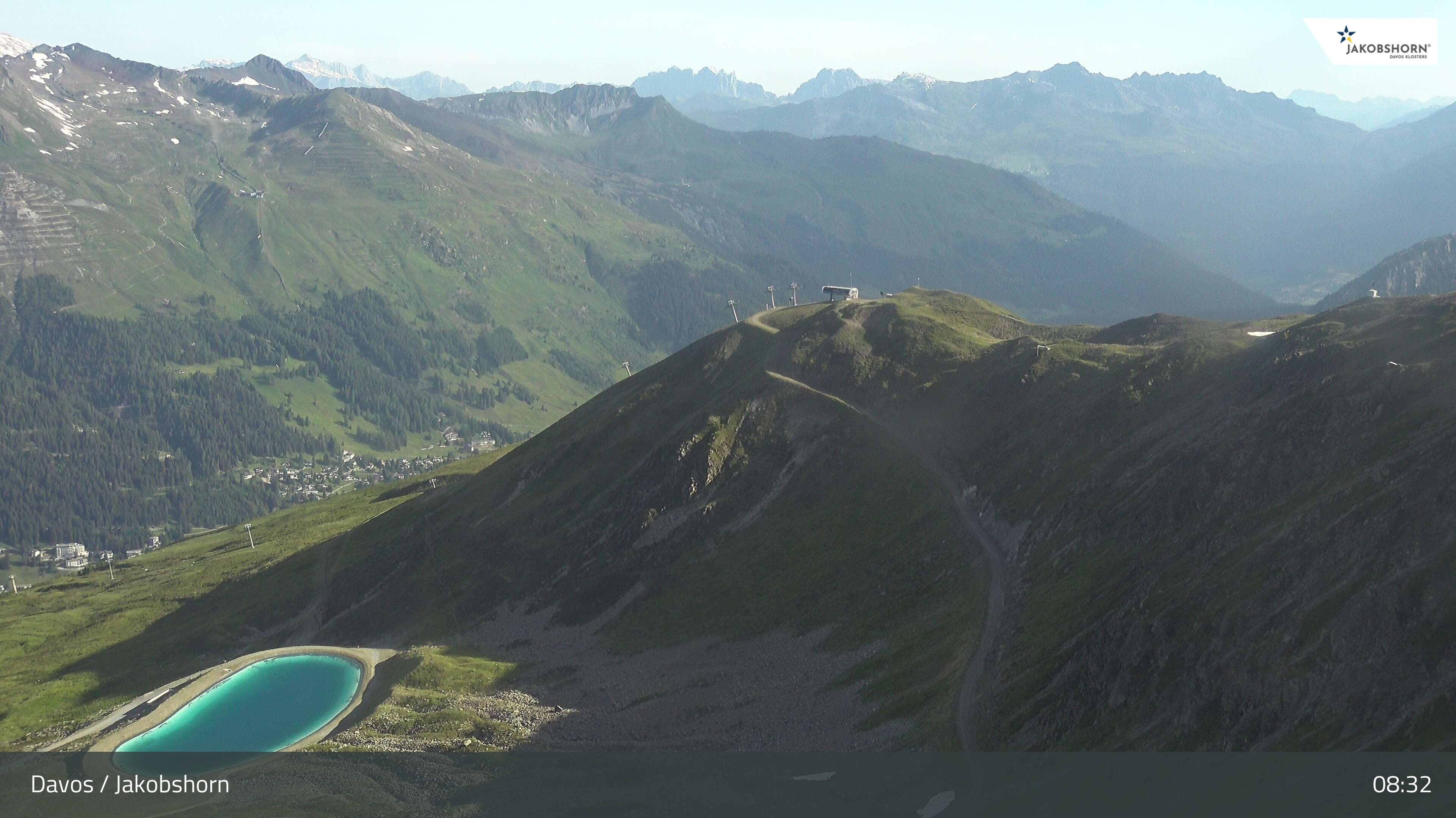 Archived image Webcam Jakobshorn - View to Brämabüel