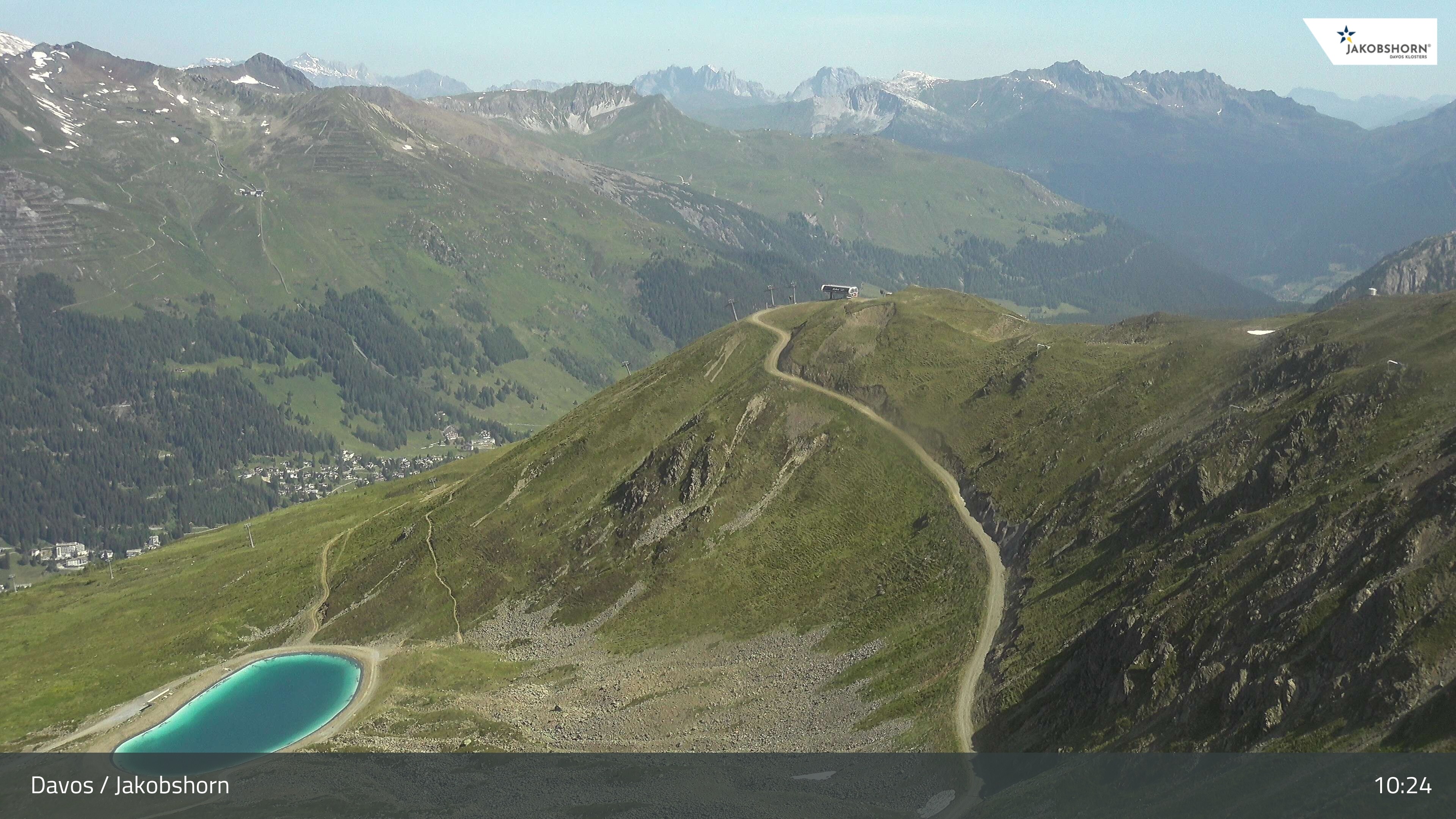 Archived image Webcam Jakobshorn - View to Brämabüel