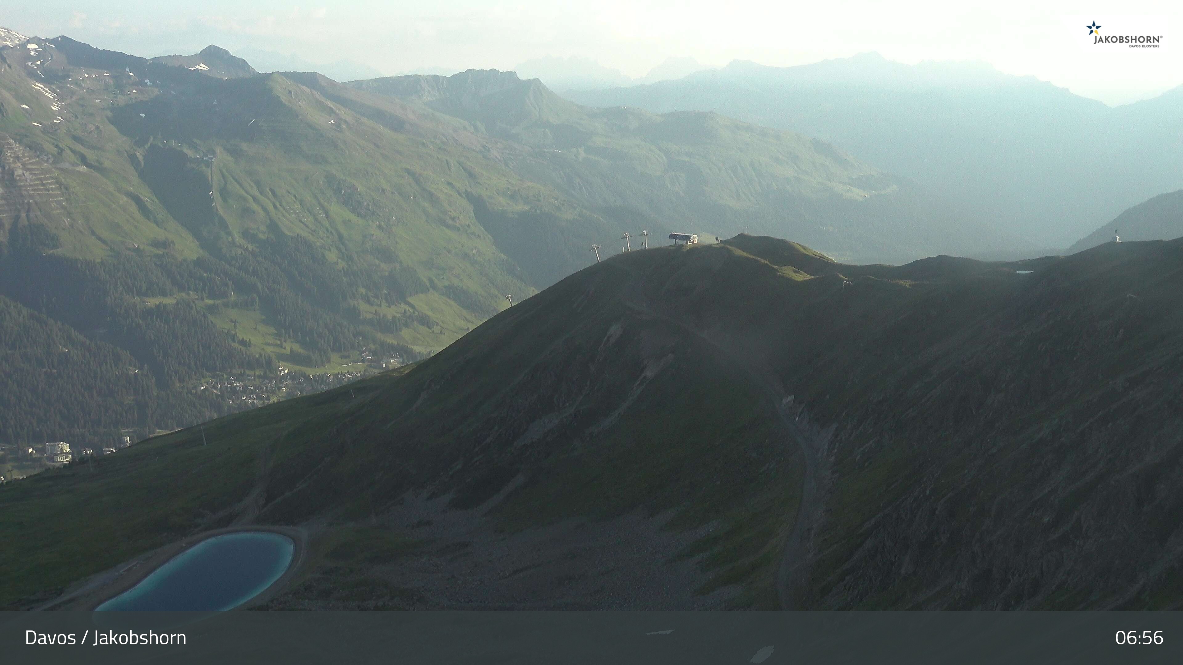 Archived image Webcam Jakobshorn - View to Brämabüel