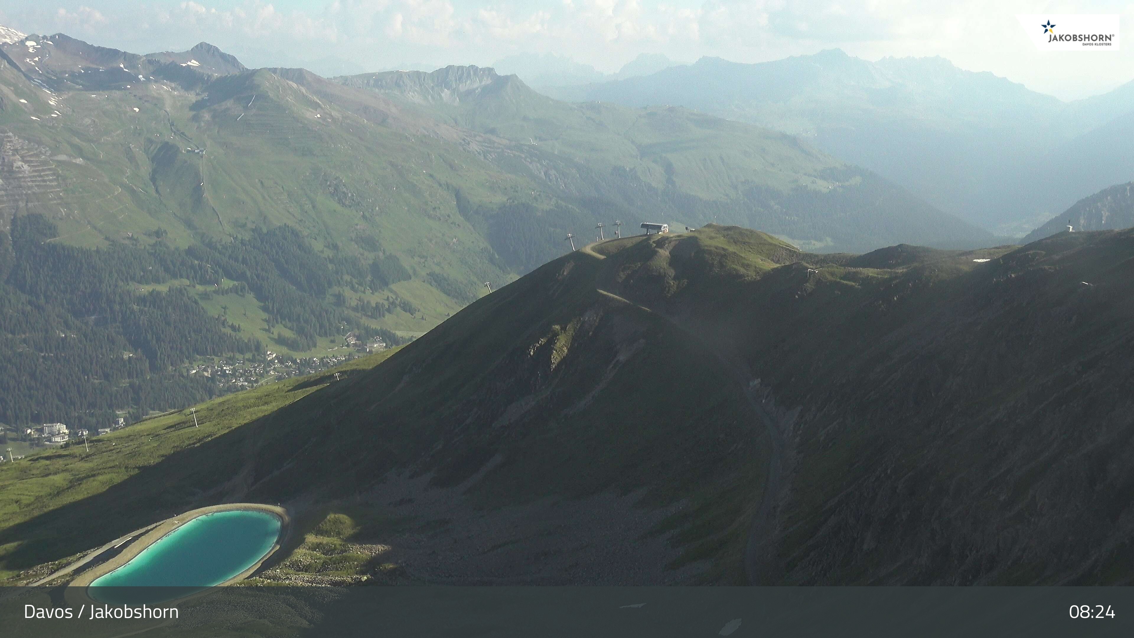 Archived image Webcam Jakobshorn - View to Brämabüel