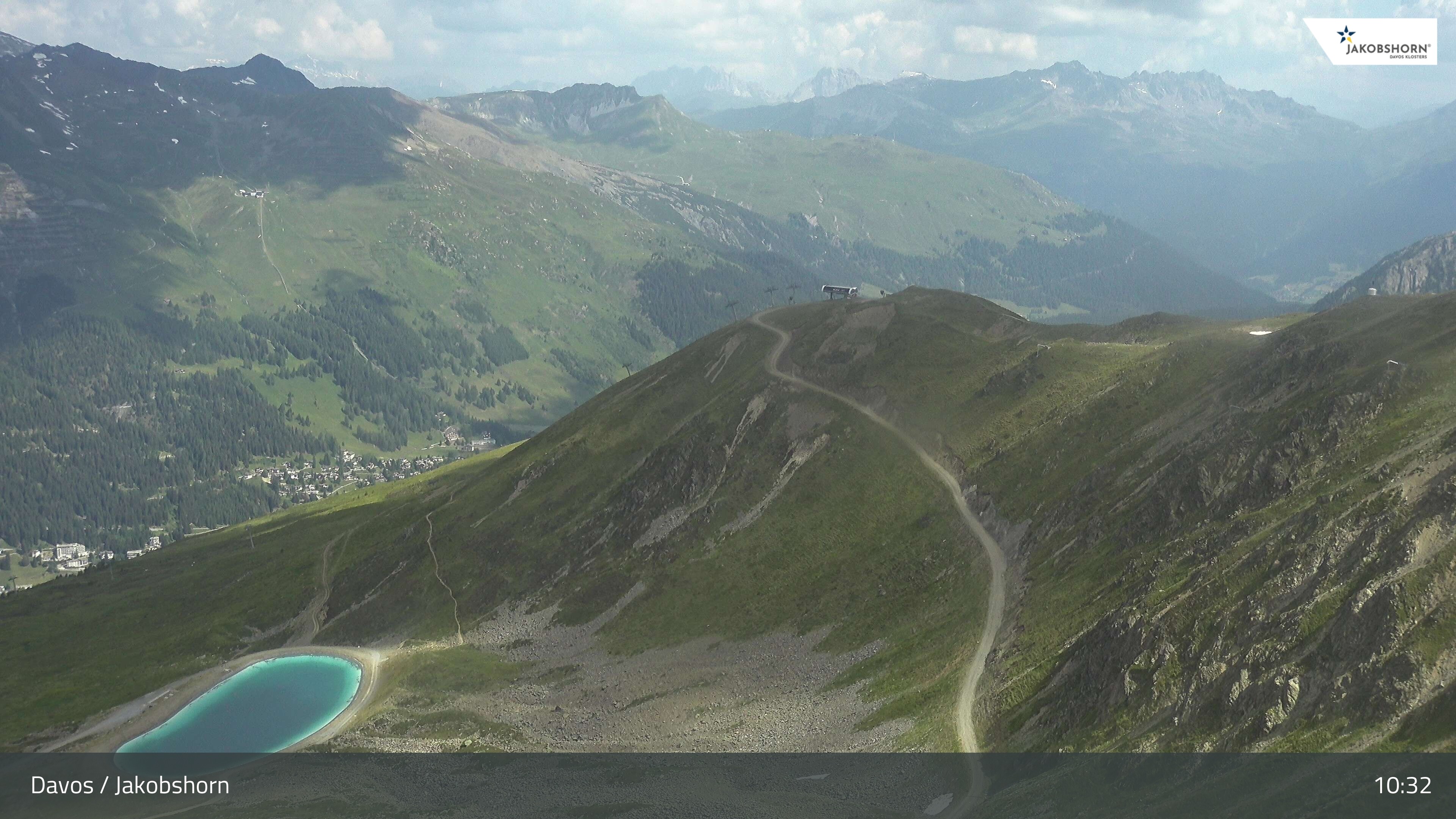 Archived image Webcam Jakobshorn - View to Brämabüel