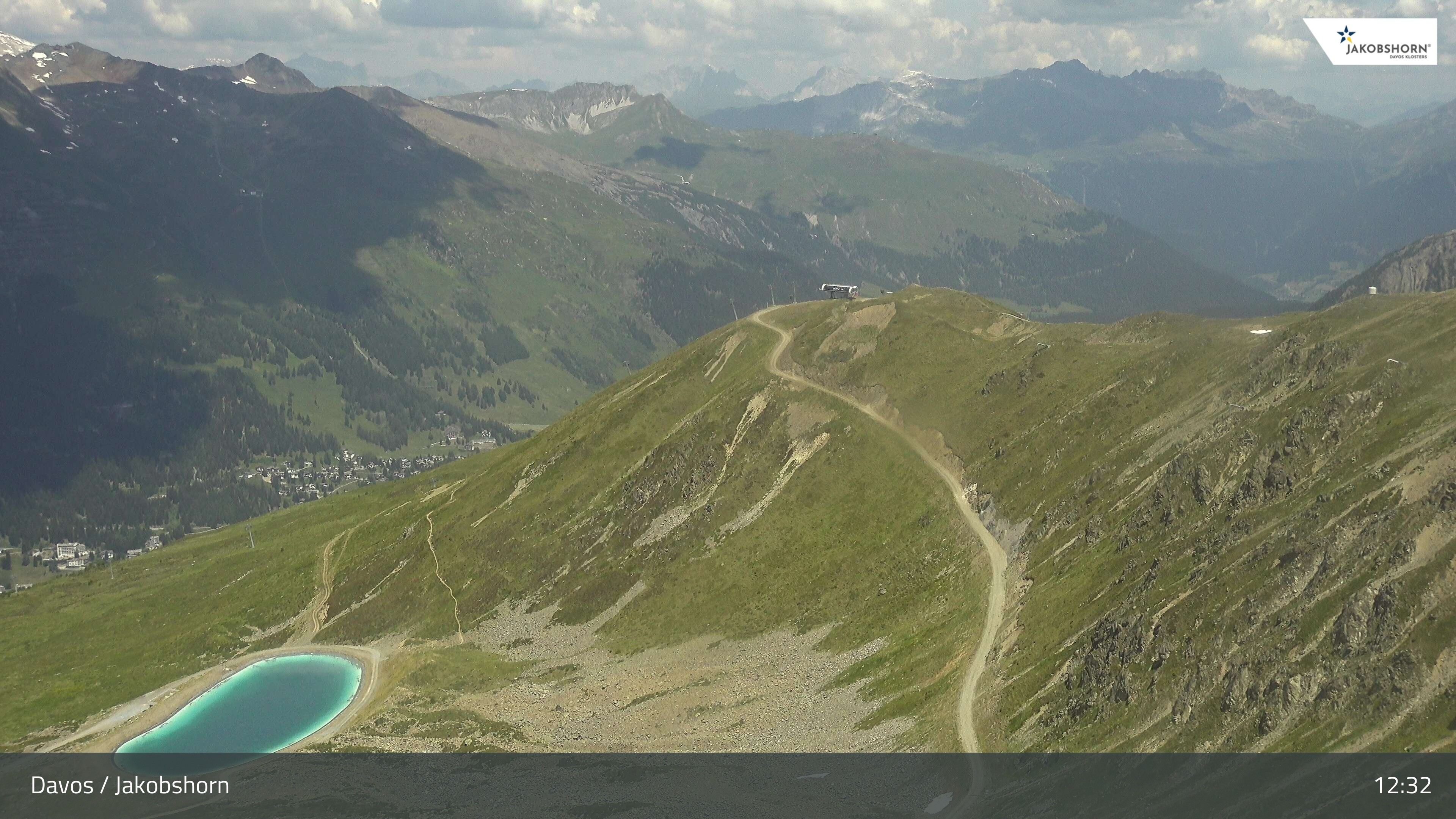 Archived image Webcam Jakobshorn - View to Brämabüel