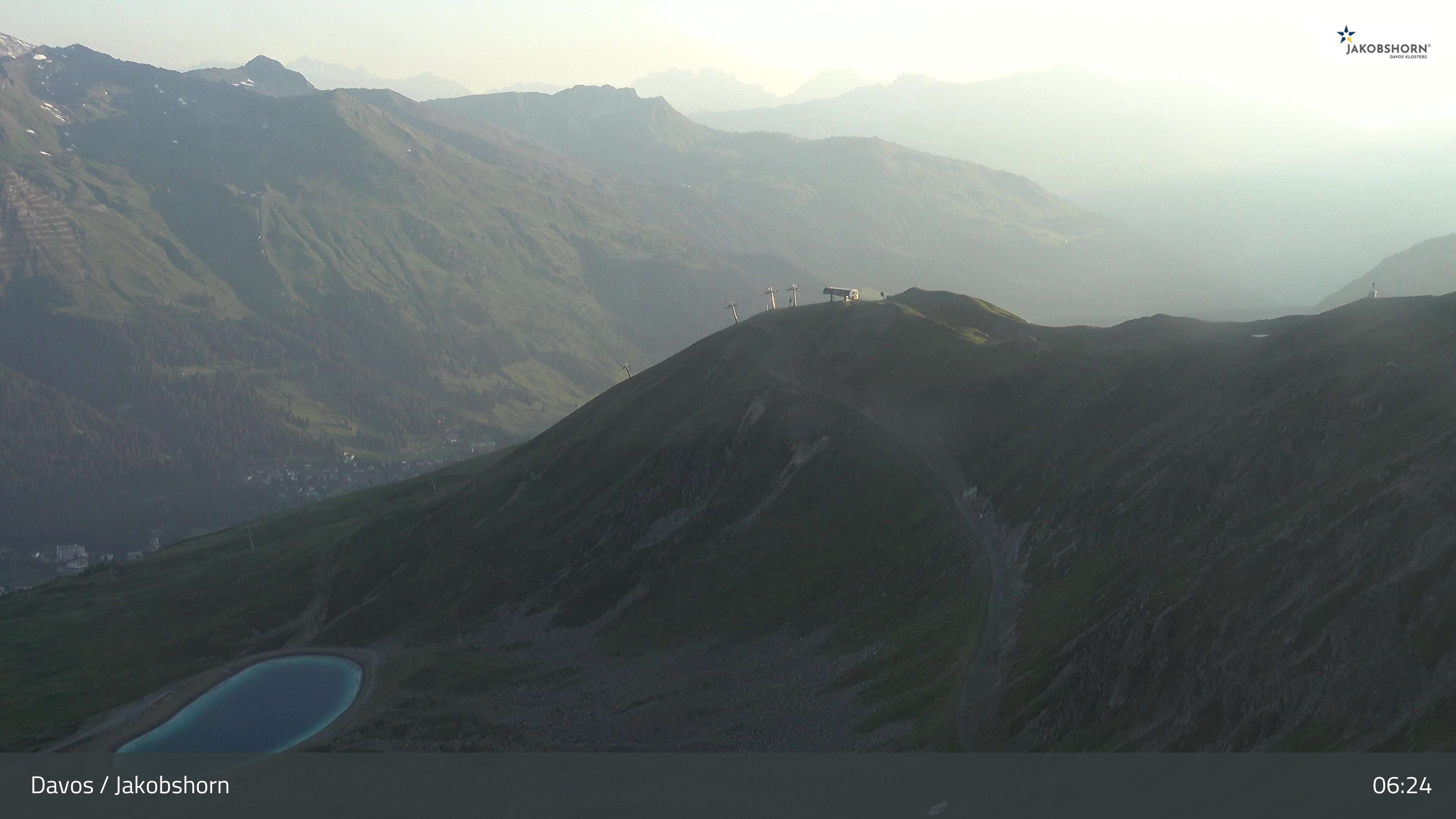 Archived image Webcam Jakobshorn - View to Brämabüel