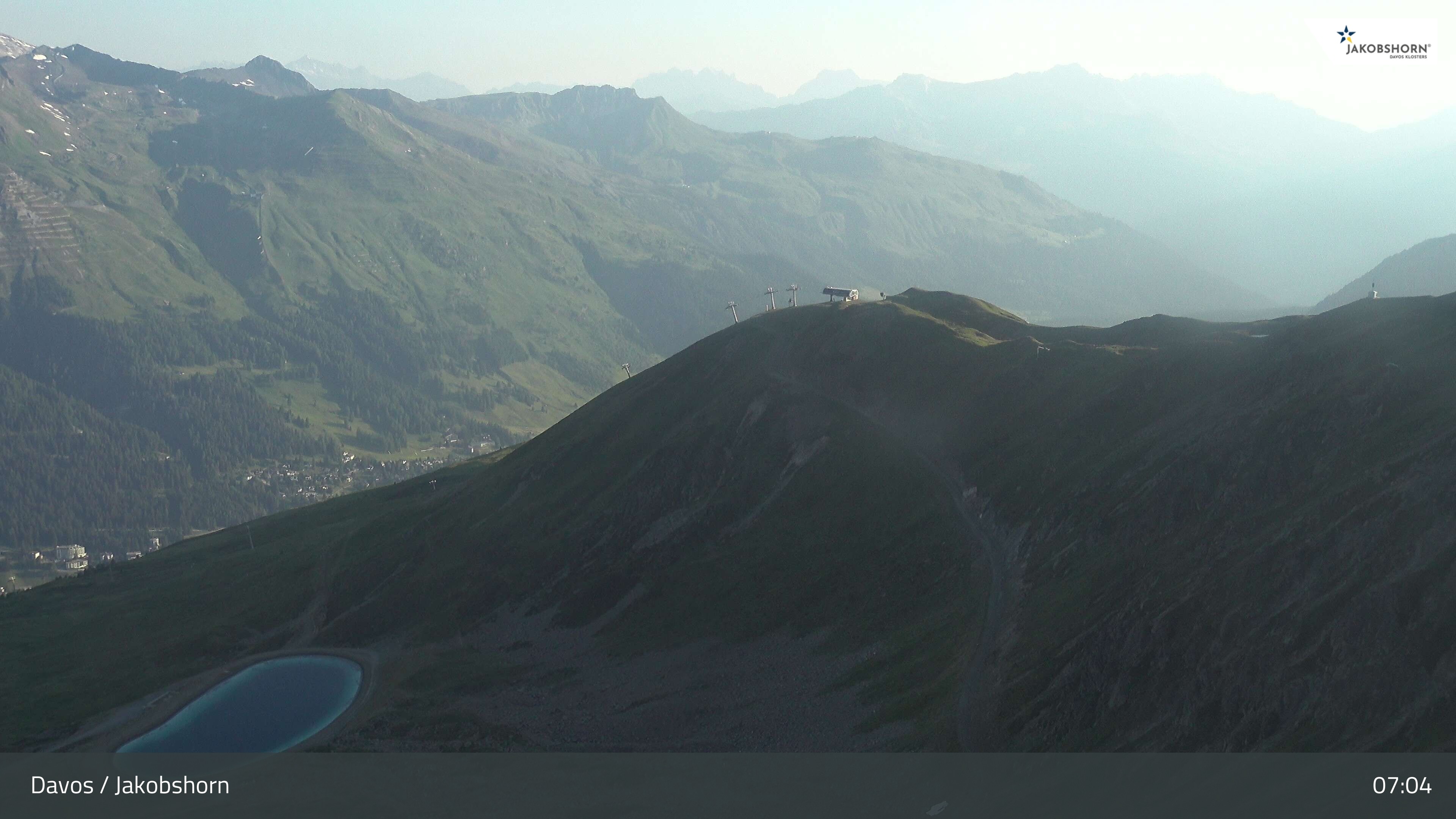 Archived image Webcam Jakobshorn - View to Brämabüel