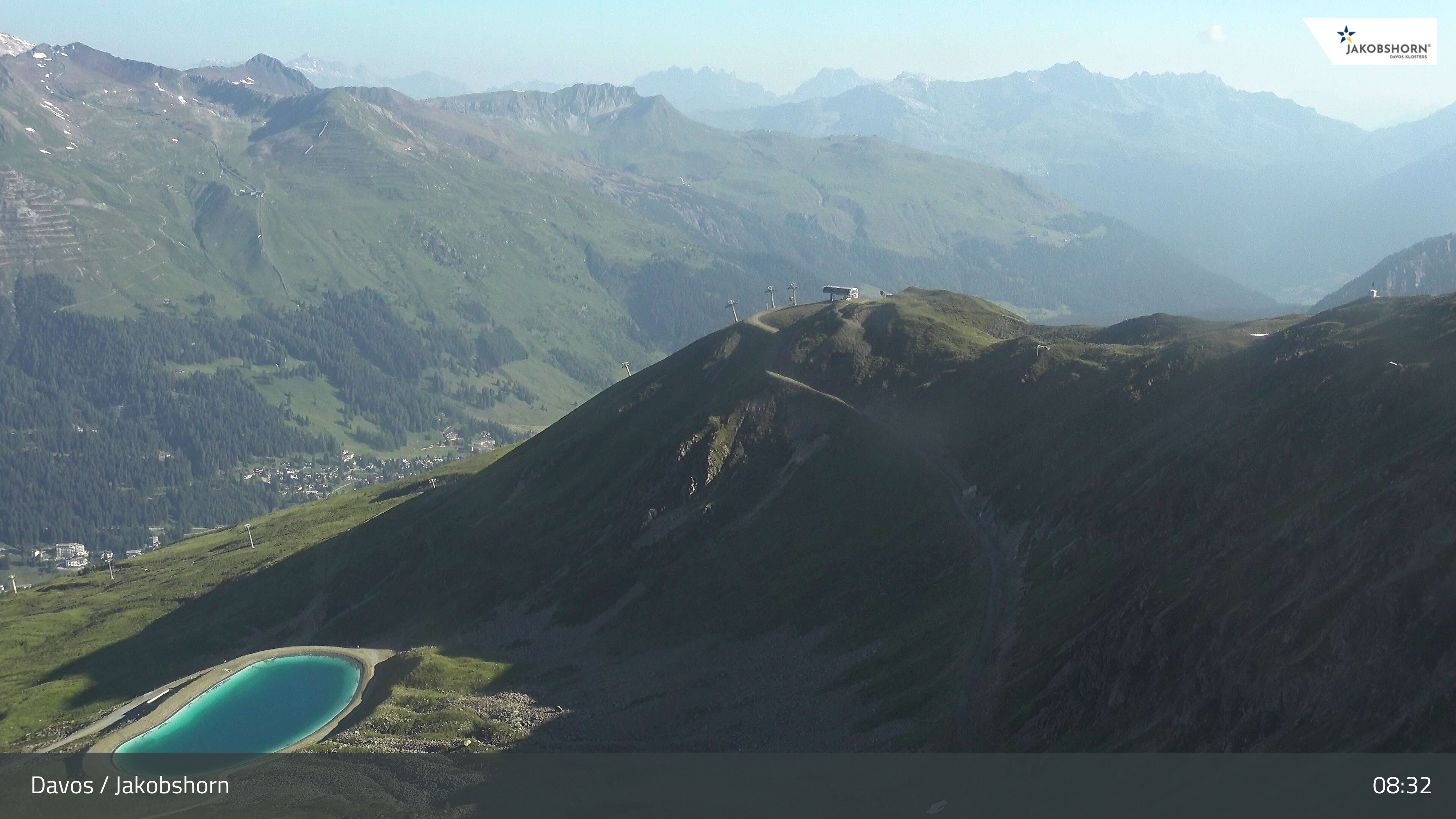 Archived image Webcam Jakobshorn - View to Brämabüel