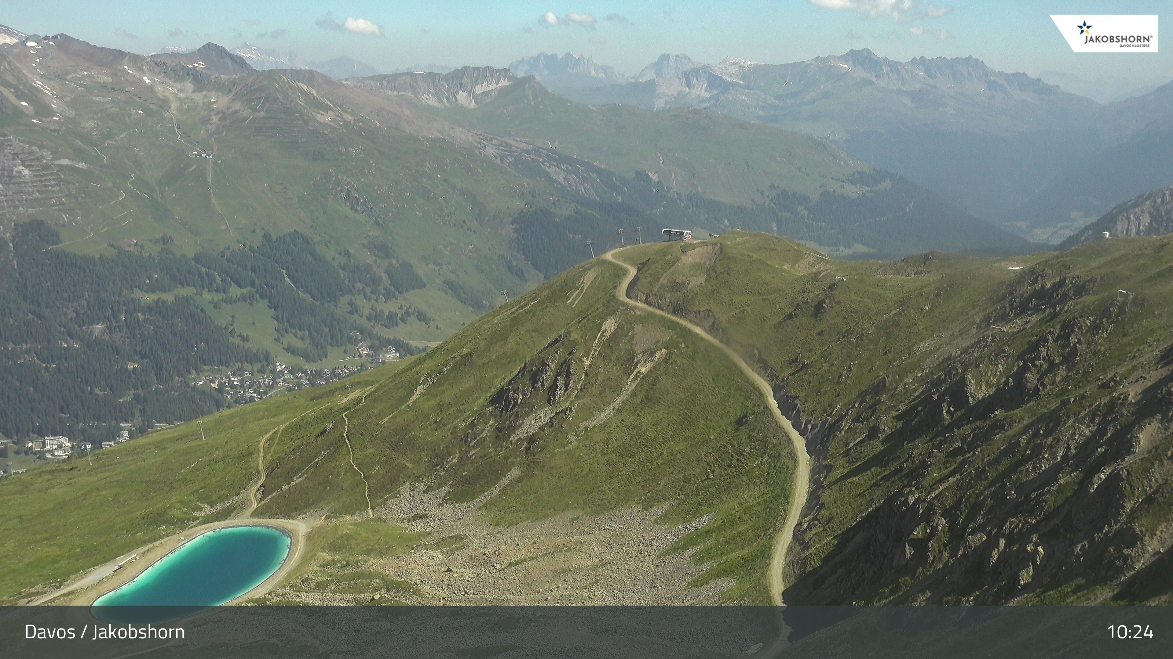 Archived image Webcam Jakobshorn - View to Brämabüel