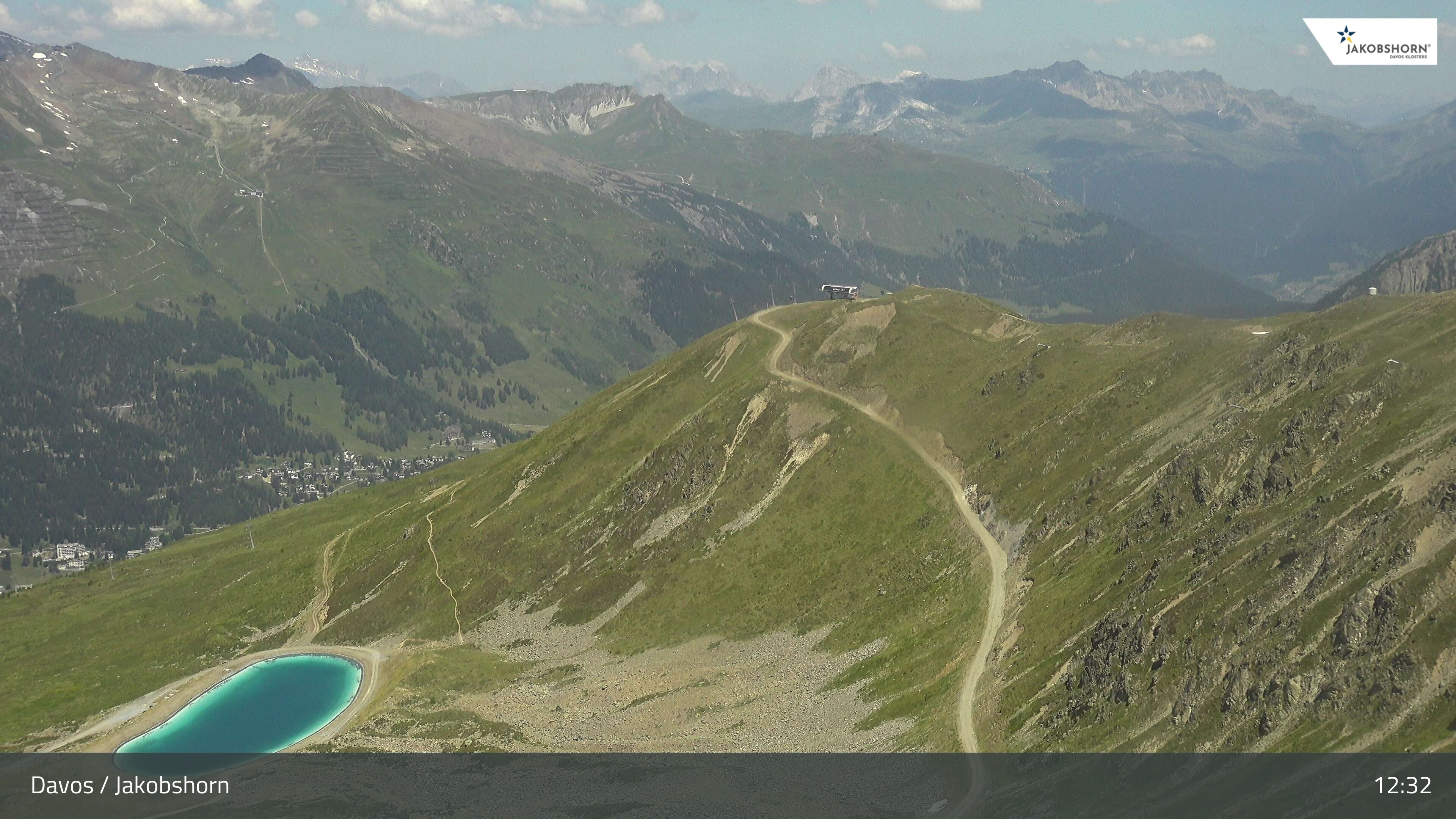 Archived image Webcam Jakobshorn - View to Brämabüel