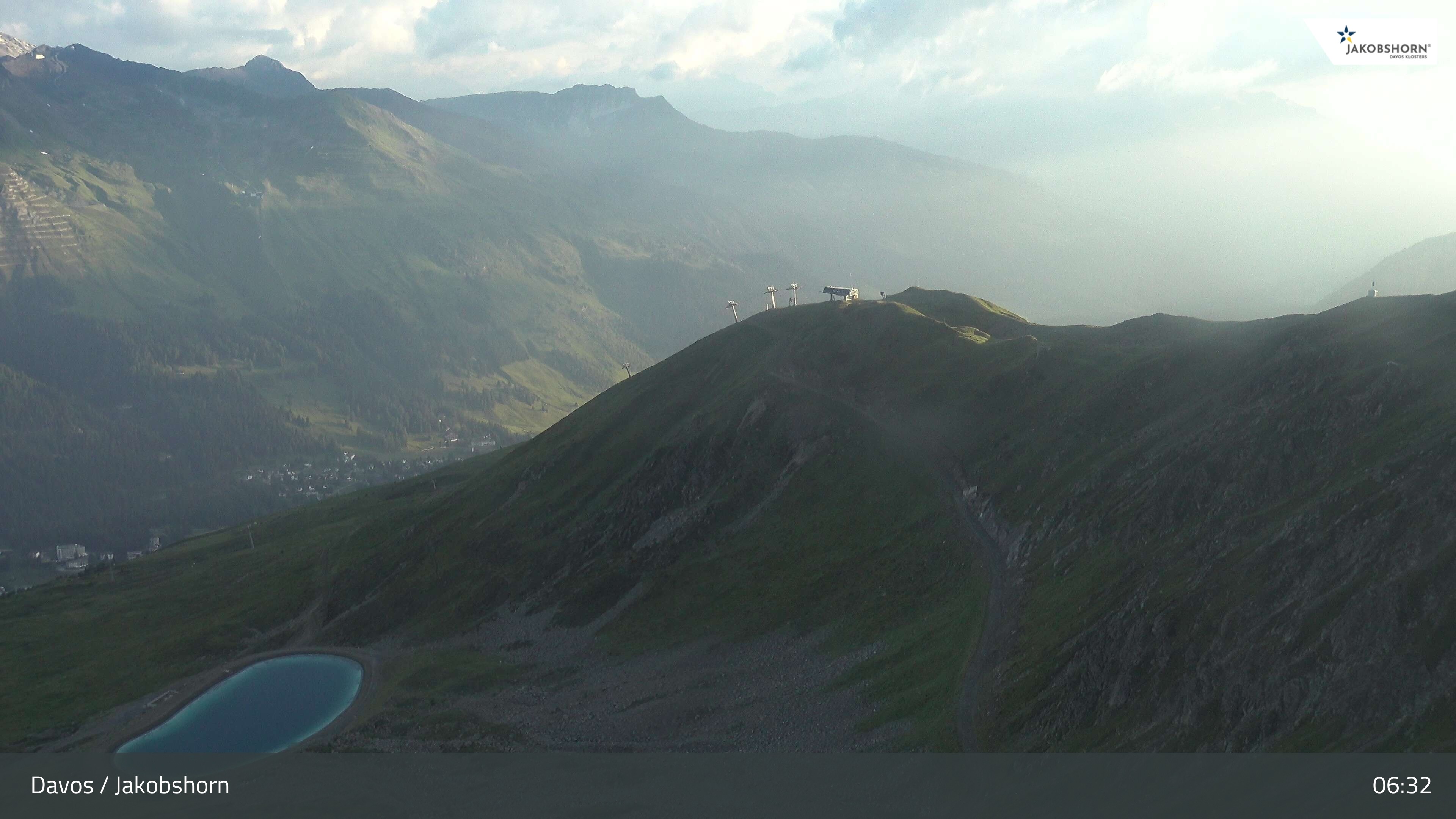 Archived image Webcam Jakobshorn - View to Brämabüel