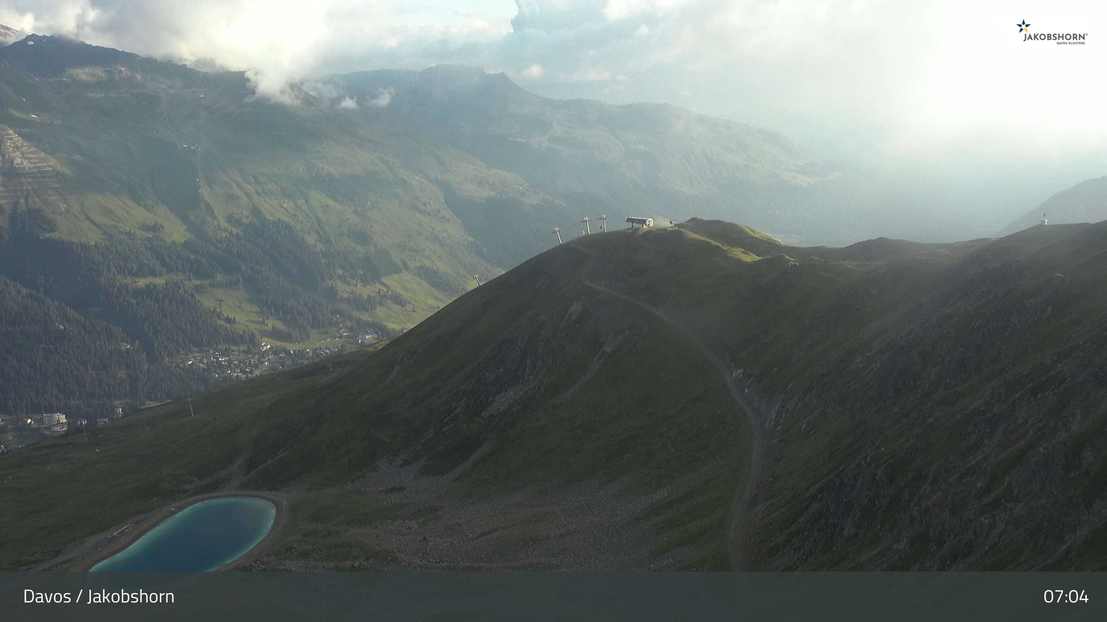 Archived image Webcam Jakobshorn - View to Brämabüel