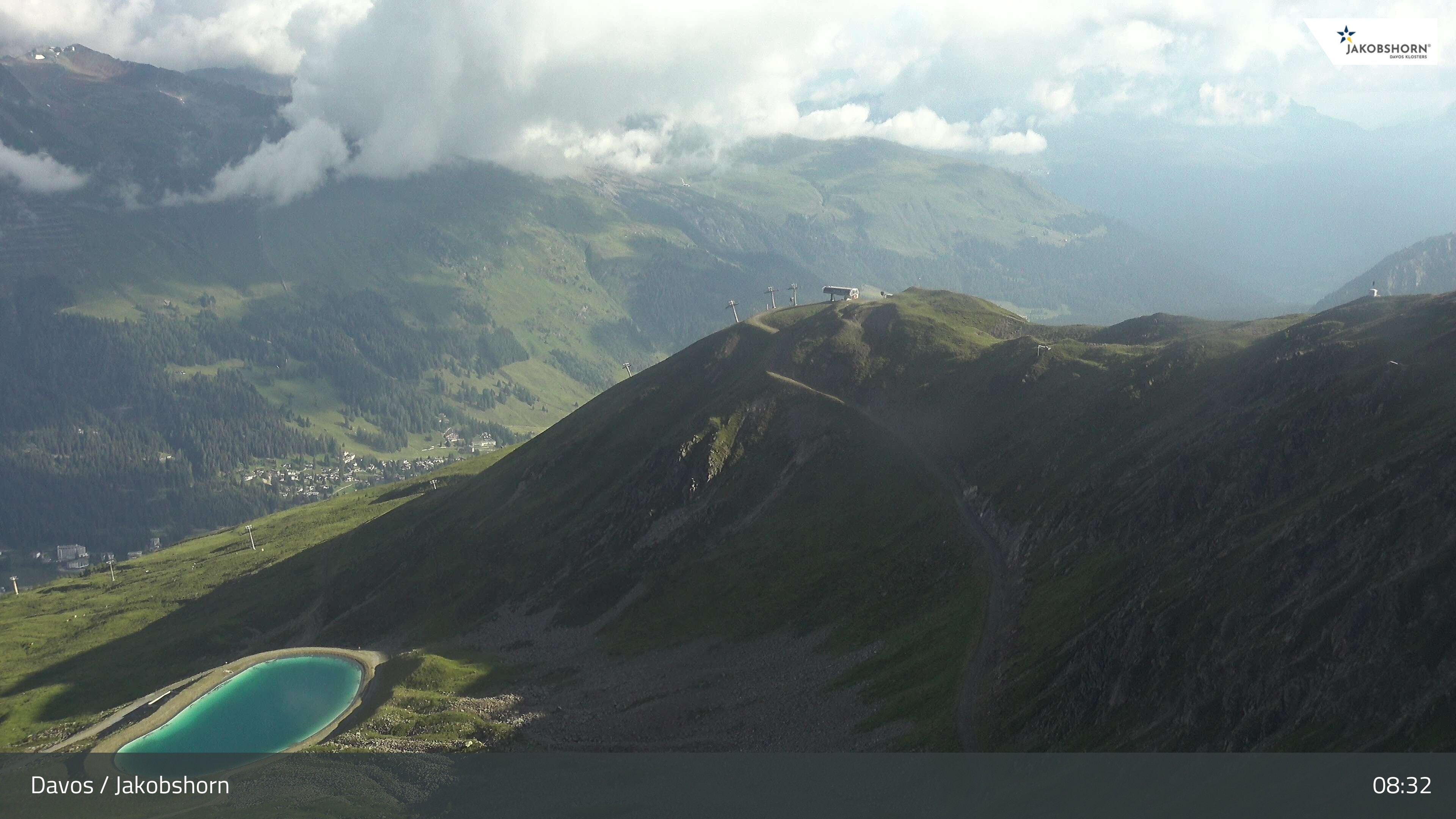 Archived image Webcam Jakobshorn - View to Brämabüel