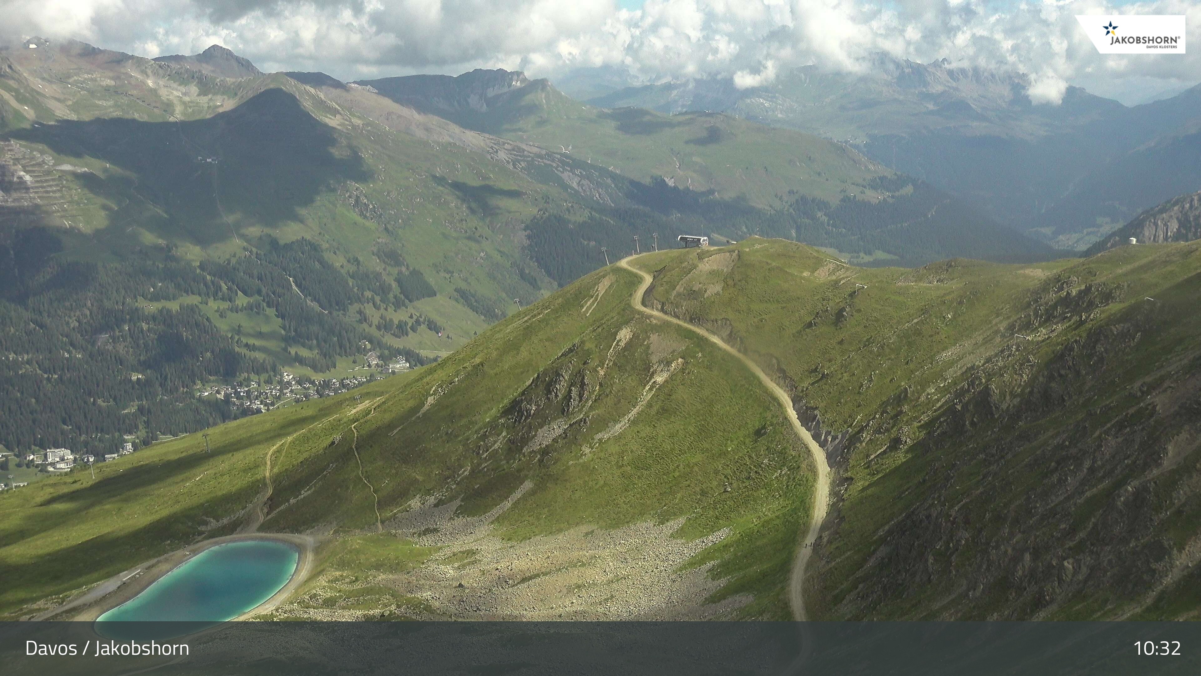 Archived image Webcam Jakobshorn - View to Brämabüel