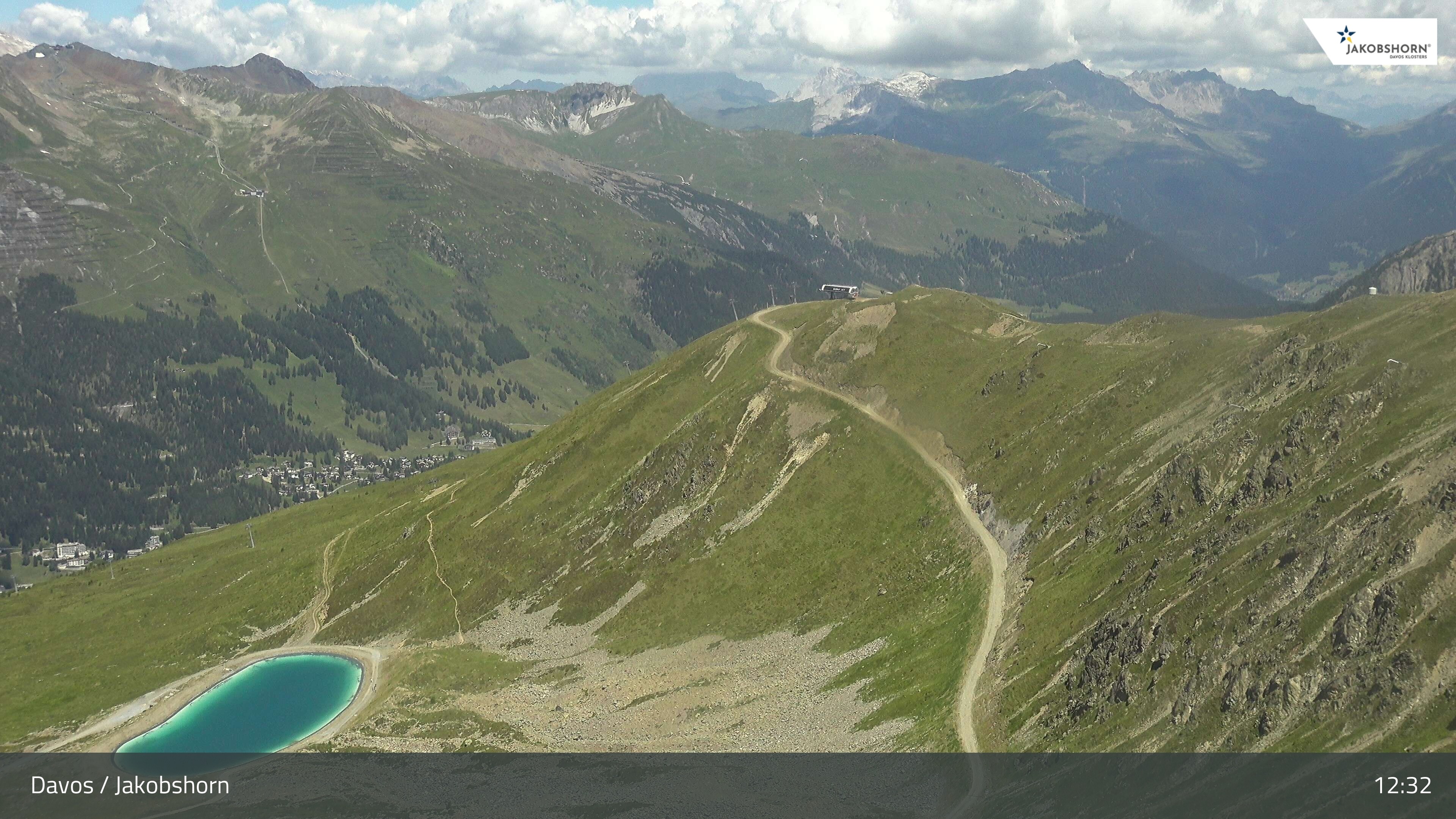 Archived image Webcam Jakobshorn - View to Brämabüel