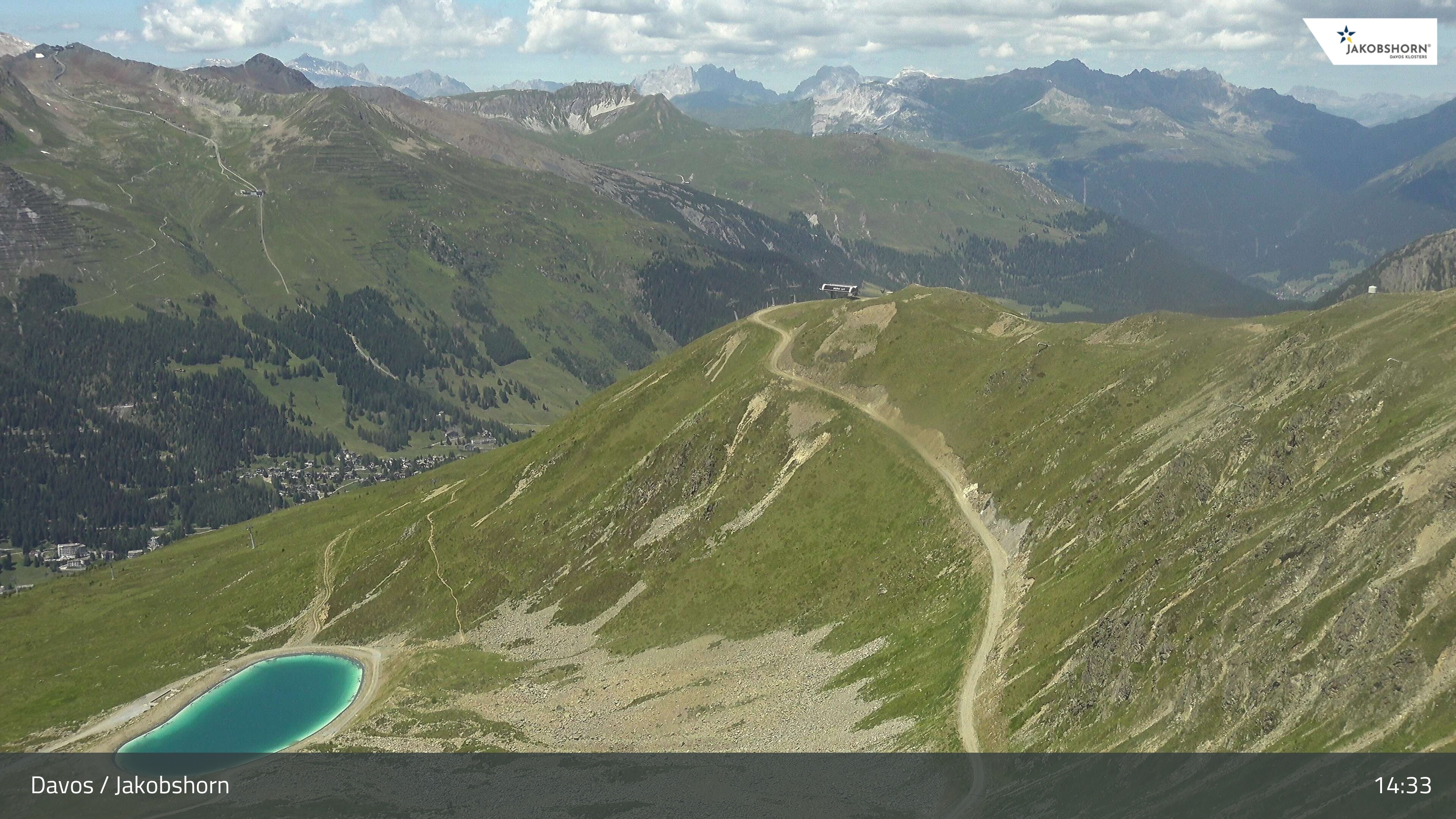 Archived image Webcam Jakobshorn - View to Brämabüel