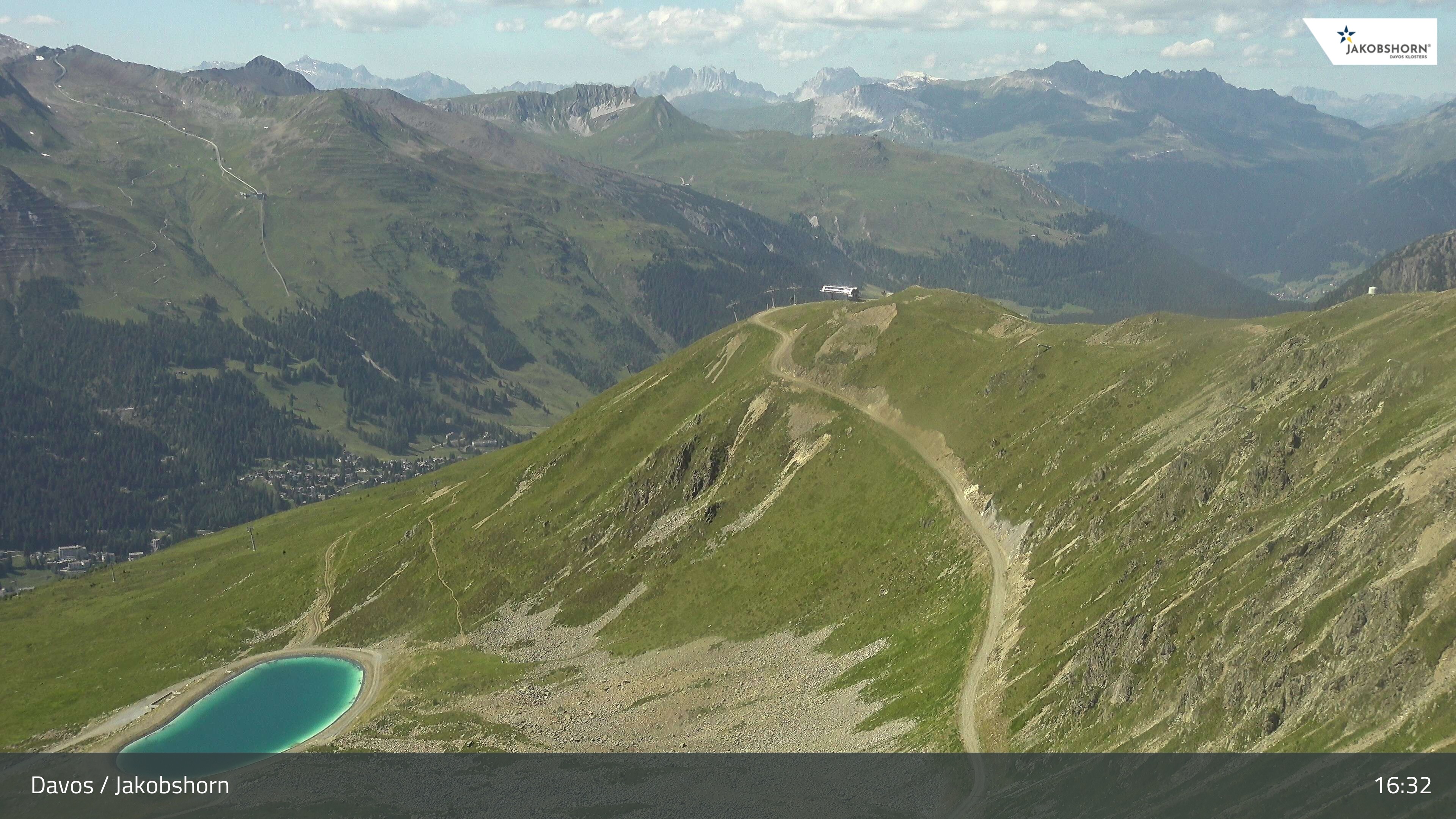 Archived image Webcam Jakobshorn - View to Brämabüel