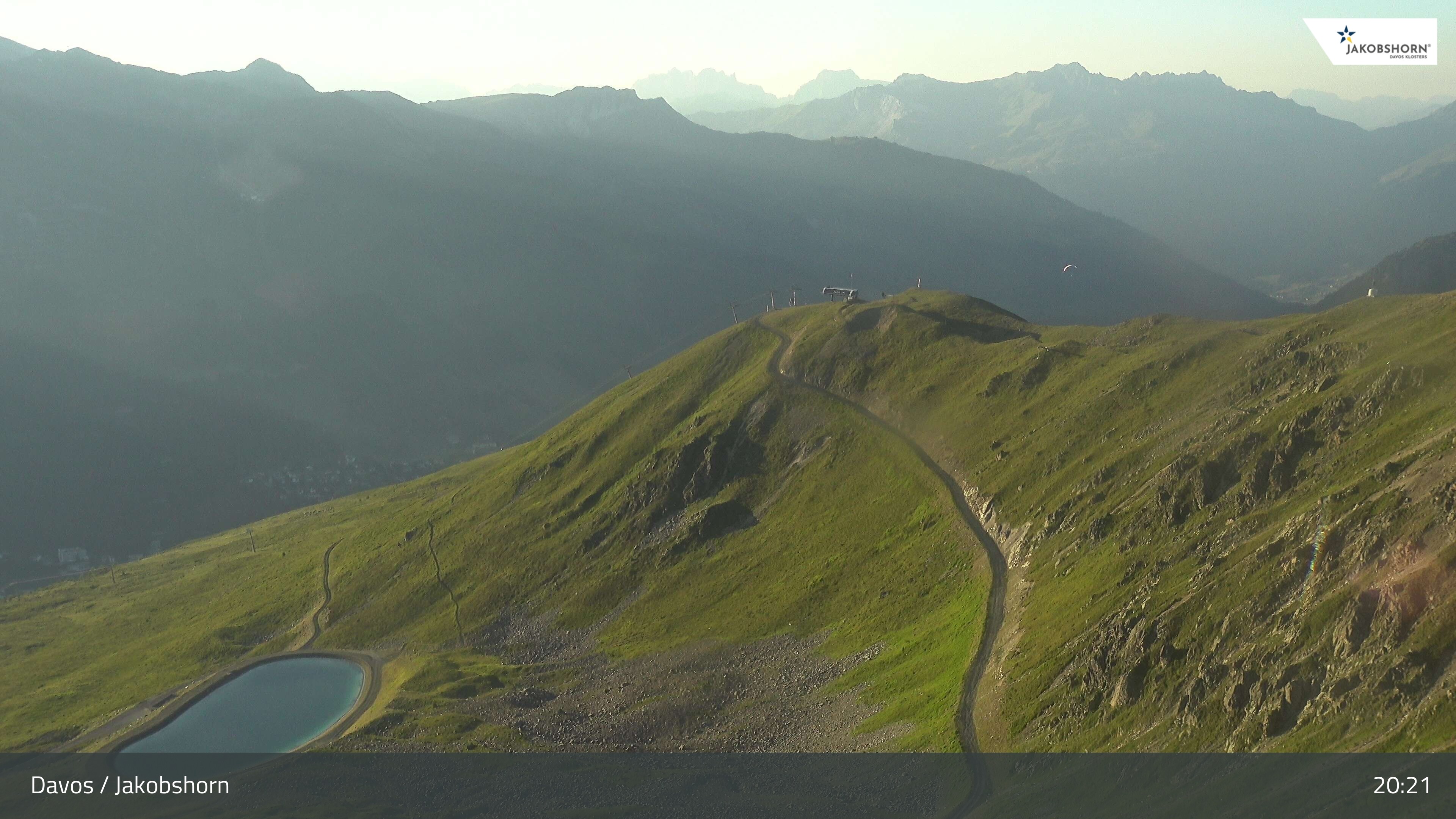 Archived image Webcam Jakobshorn - View to Brämabüel