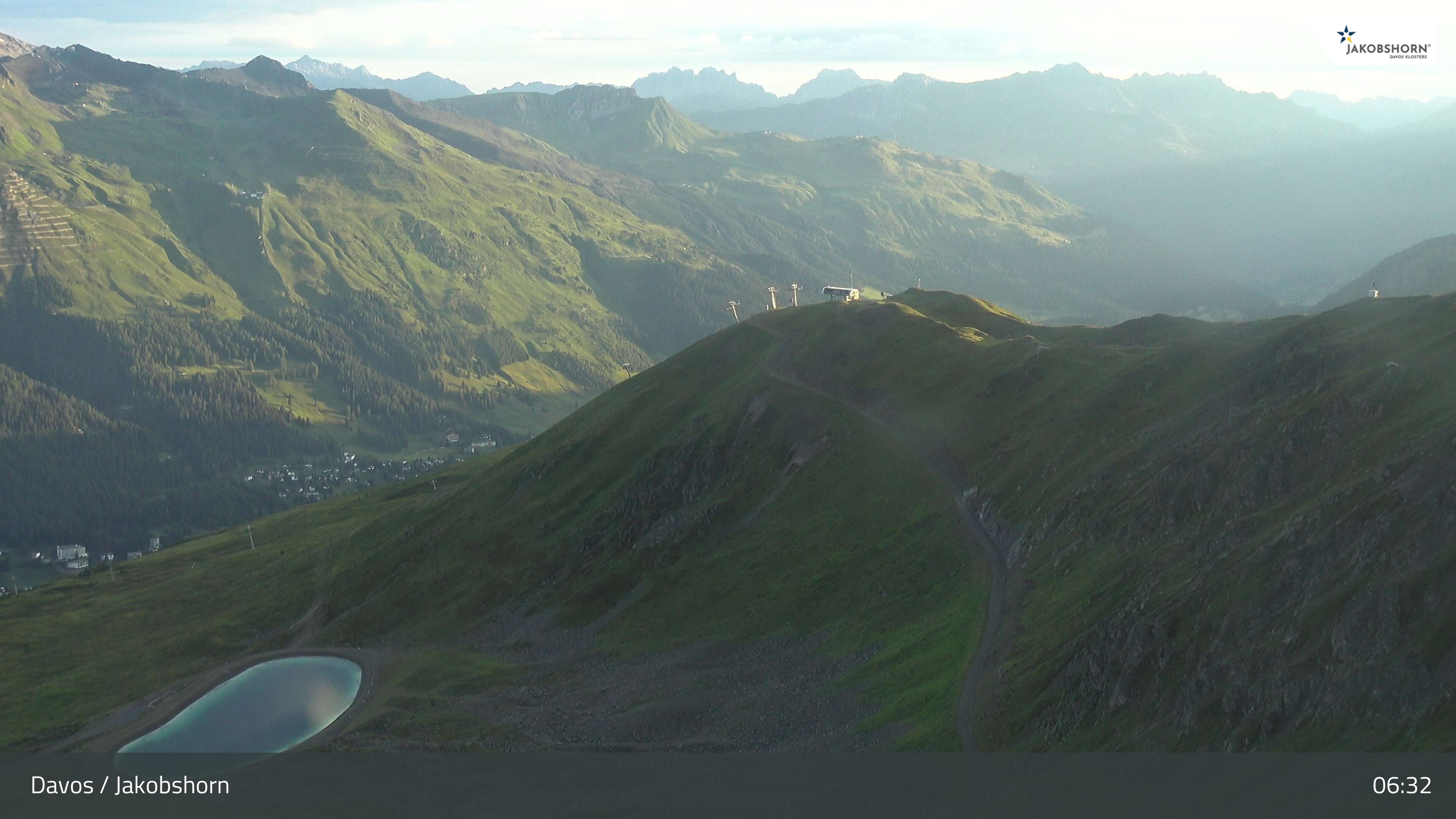 Archived image Webcam Jakobshorn - View to Brämabüel