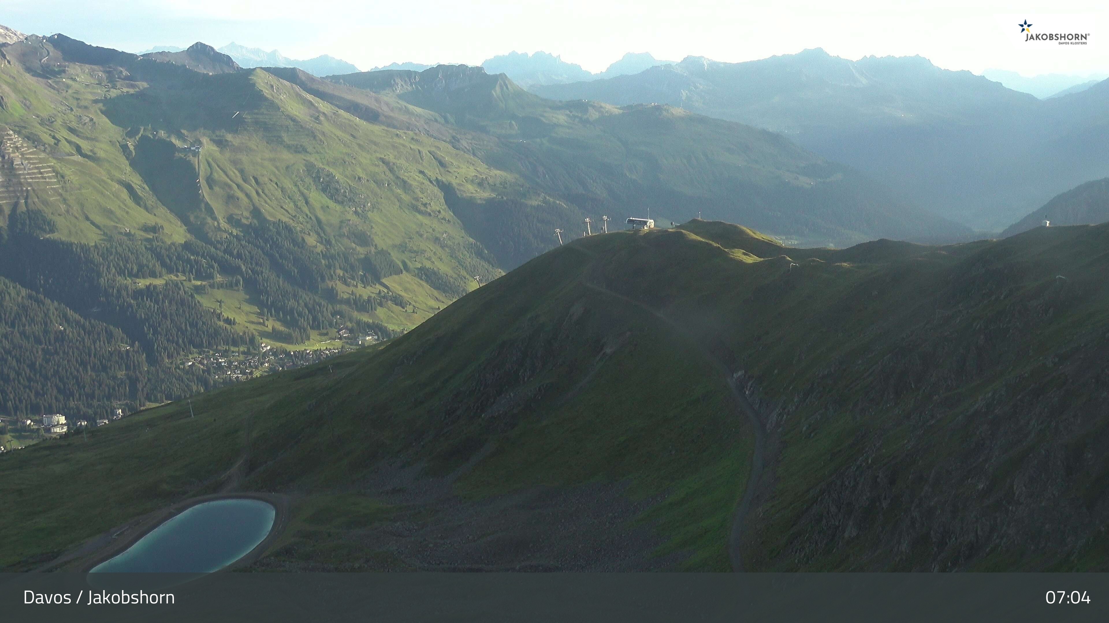 Archived image Webcam Jakobshorn - View to Brämabüel