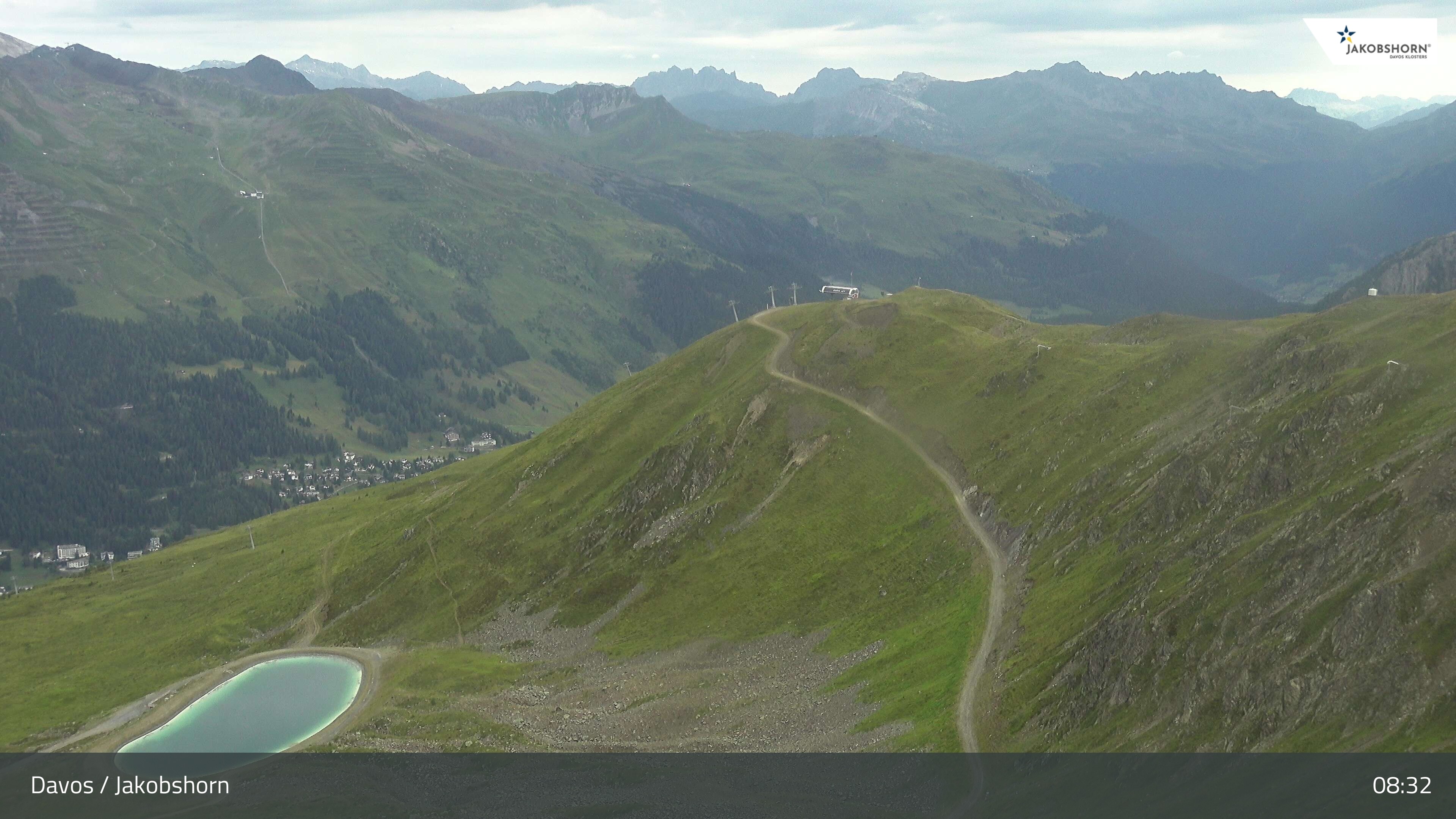 Archived image Webcam Jakobshorn - View to Brämabüel