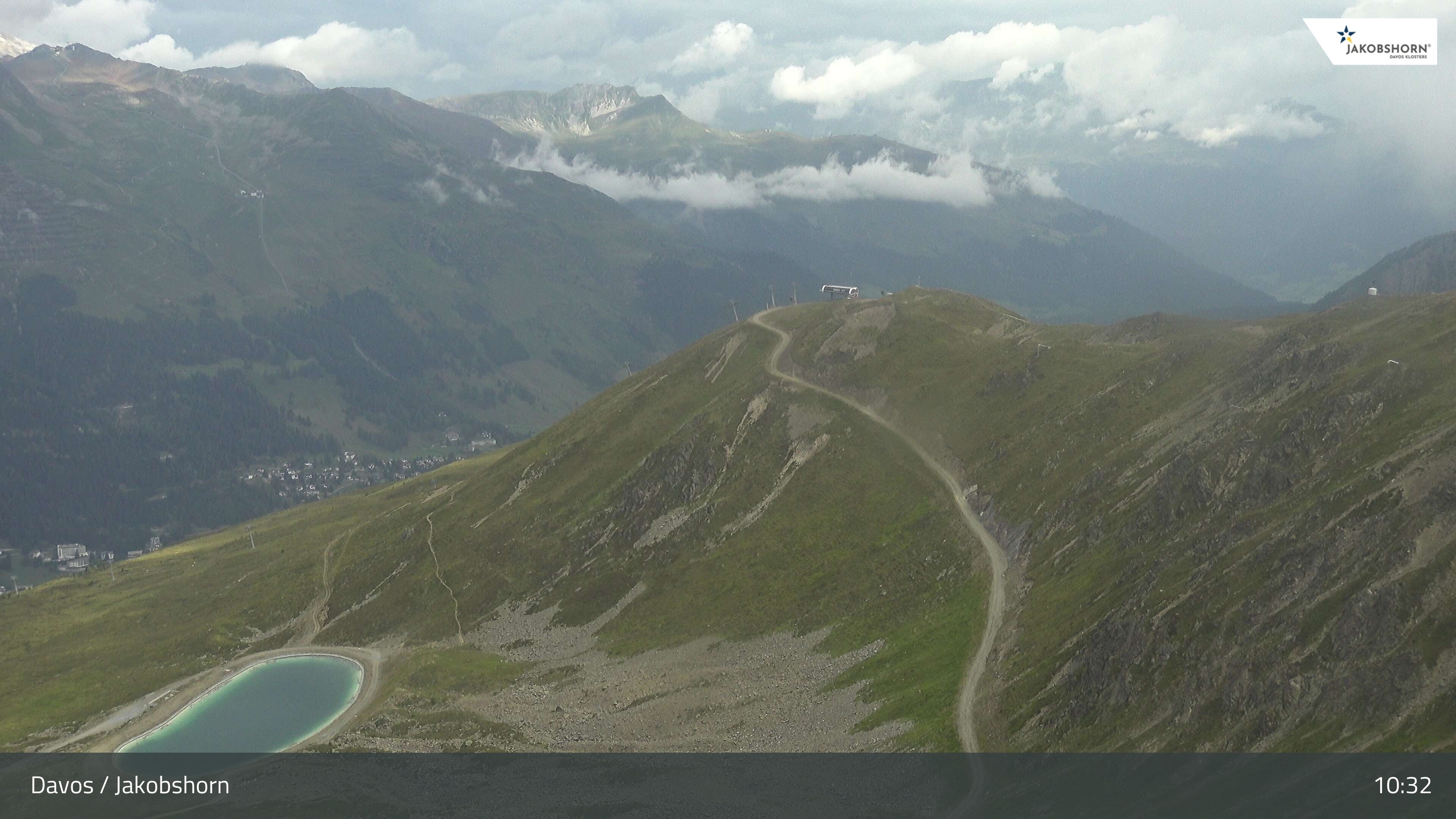 Archived image Webcam Jakobshorn - View to Brämabüel