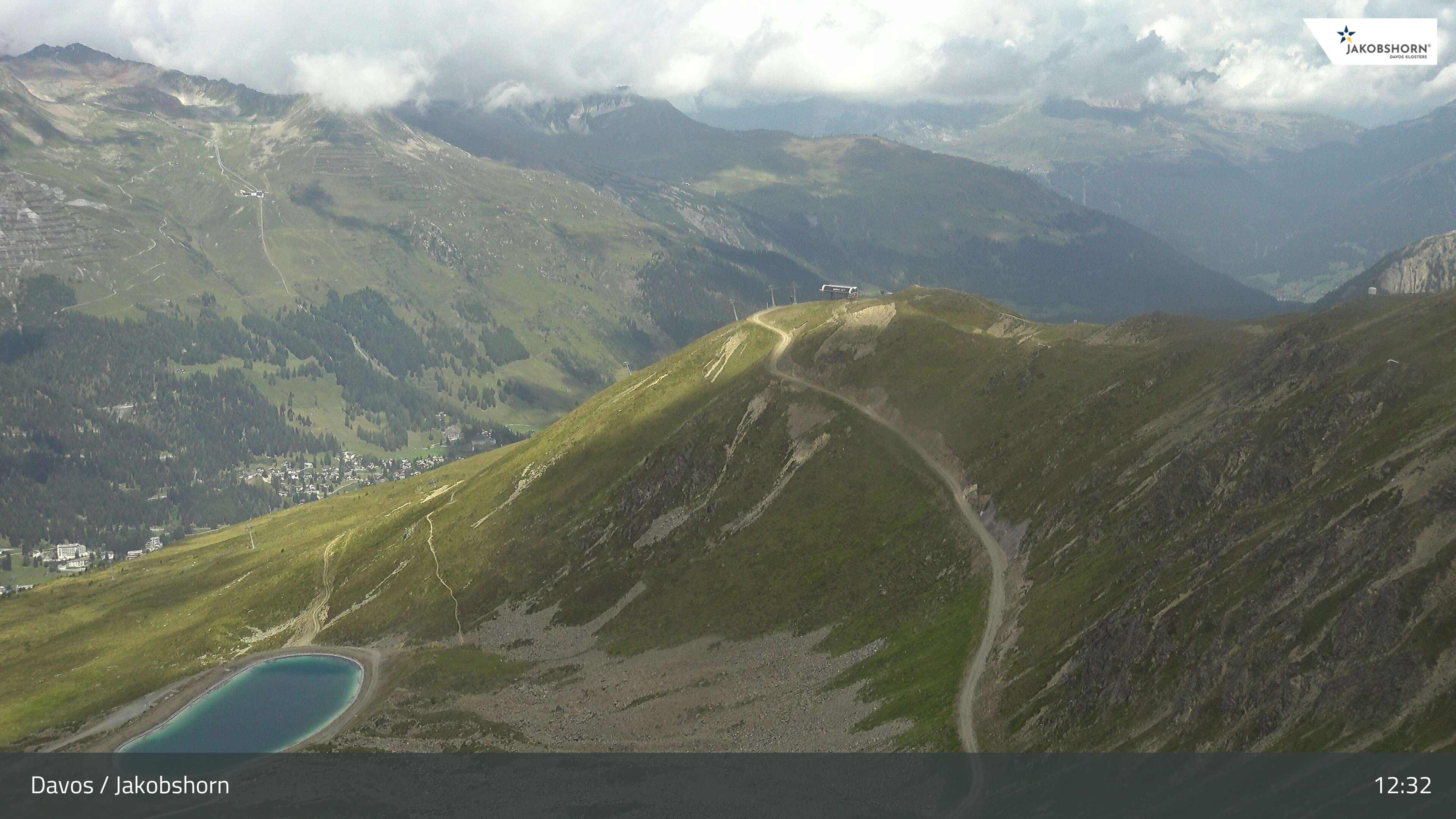 Archived image Webcam Jakobshorn - View to Brämabüel