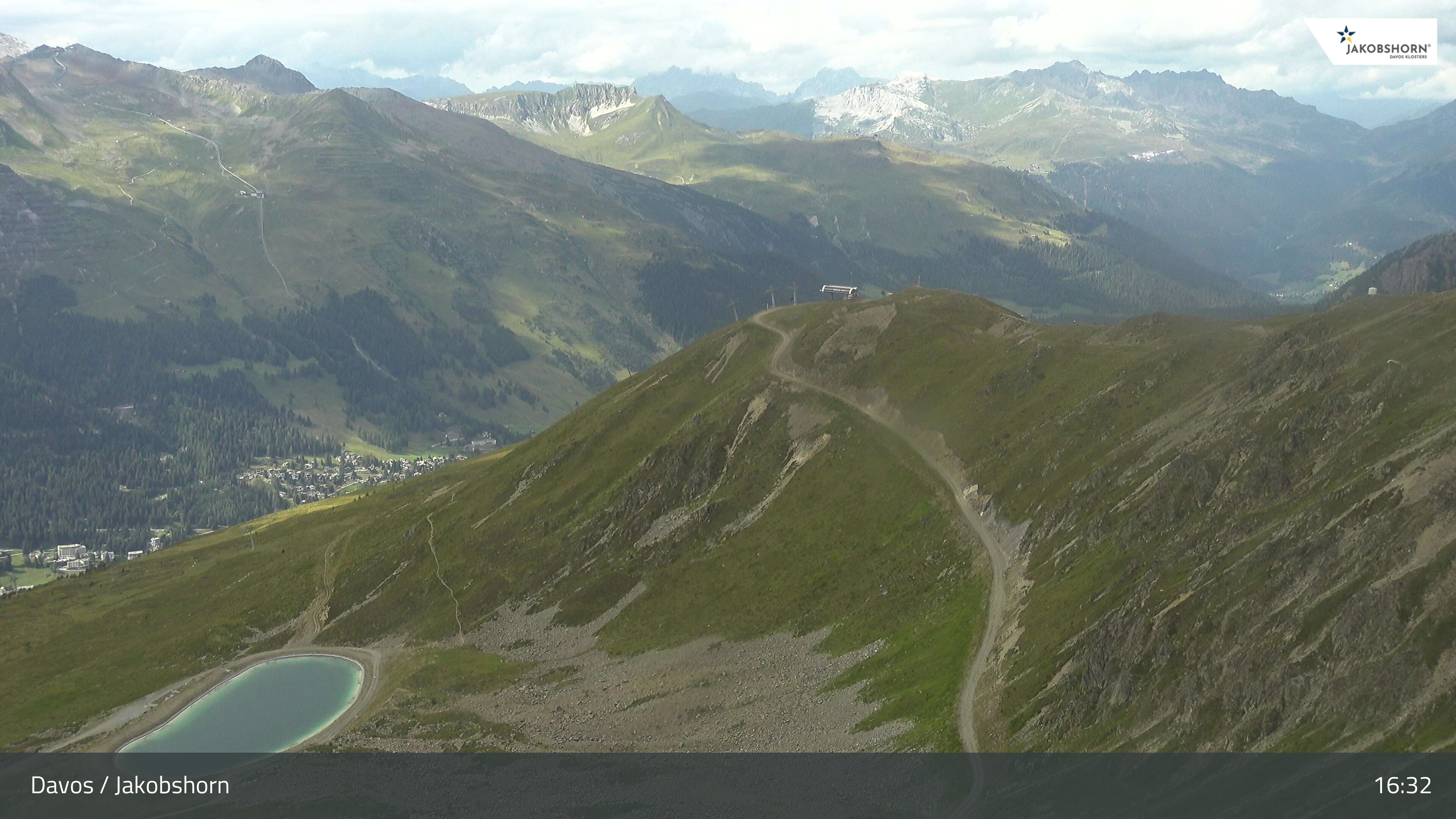 Archived image Webcam Jakobshorn - View to Brämabüel
