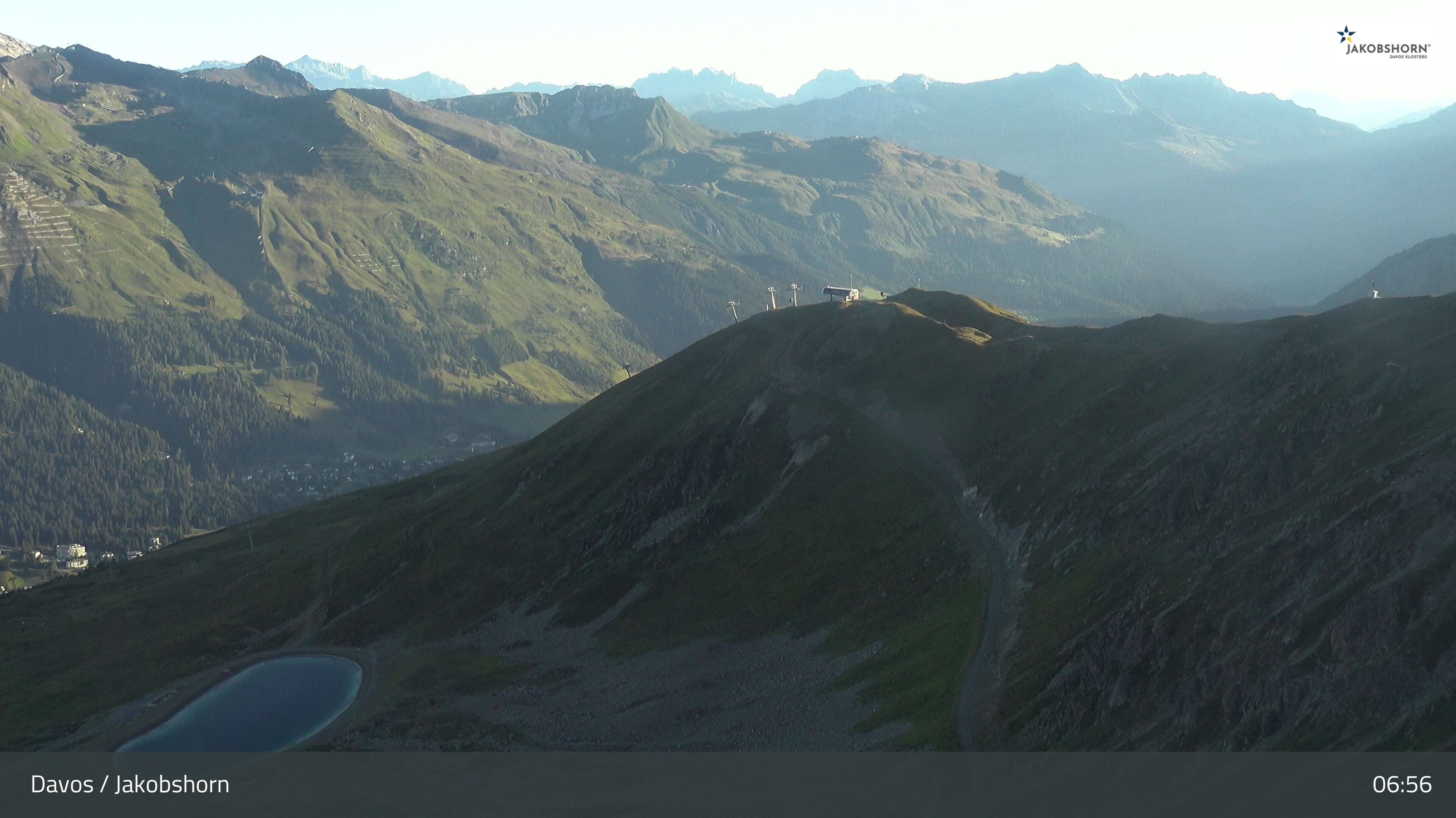 Archived image Webcam Jakobshorn - View to Brämabüel
