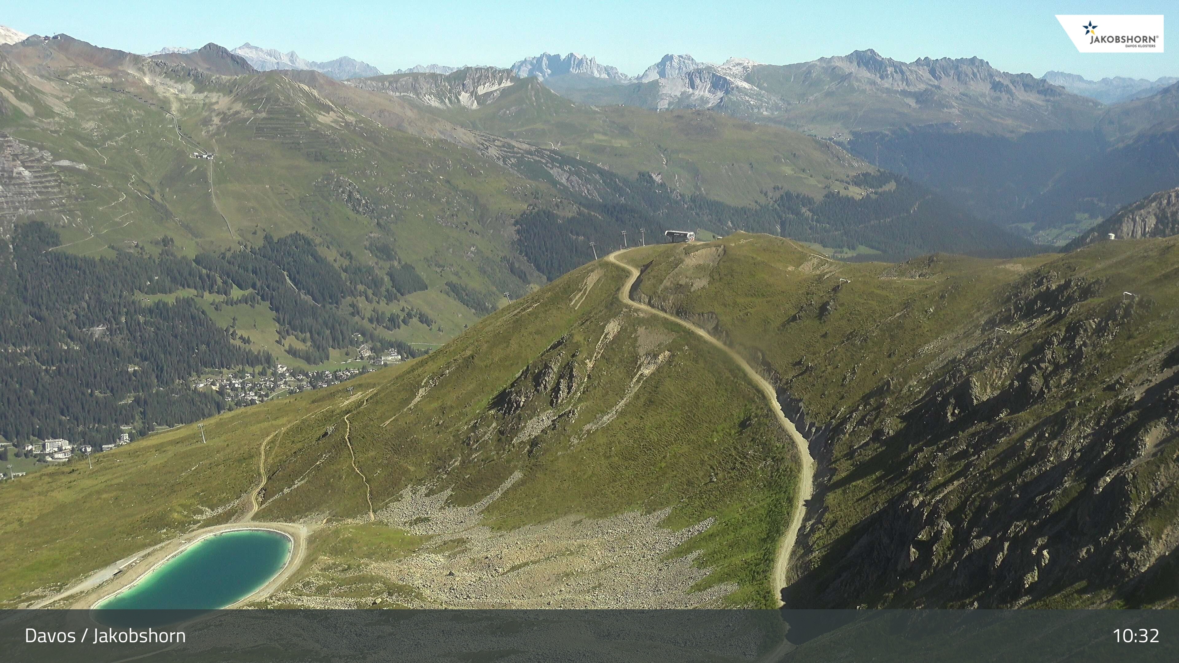 Archived image Webcam Jakobshorn - View to Brämabüel